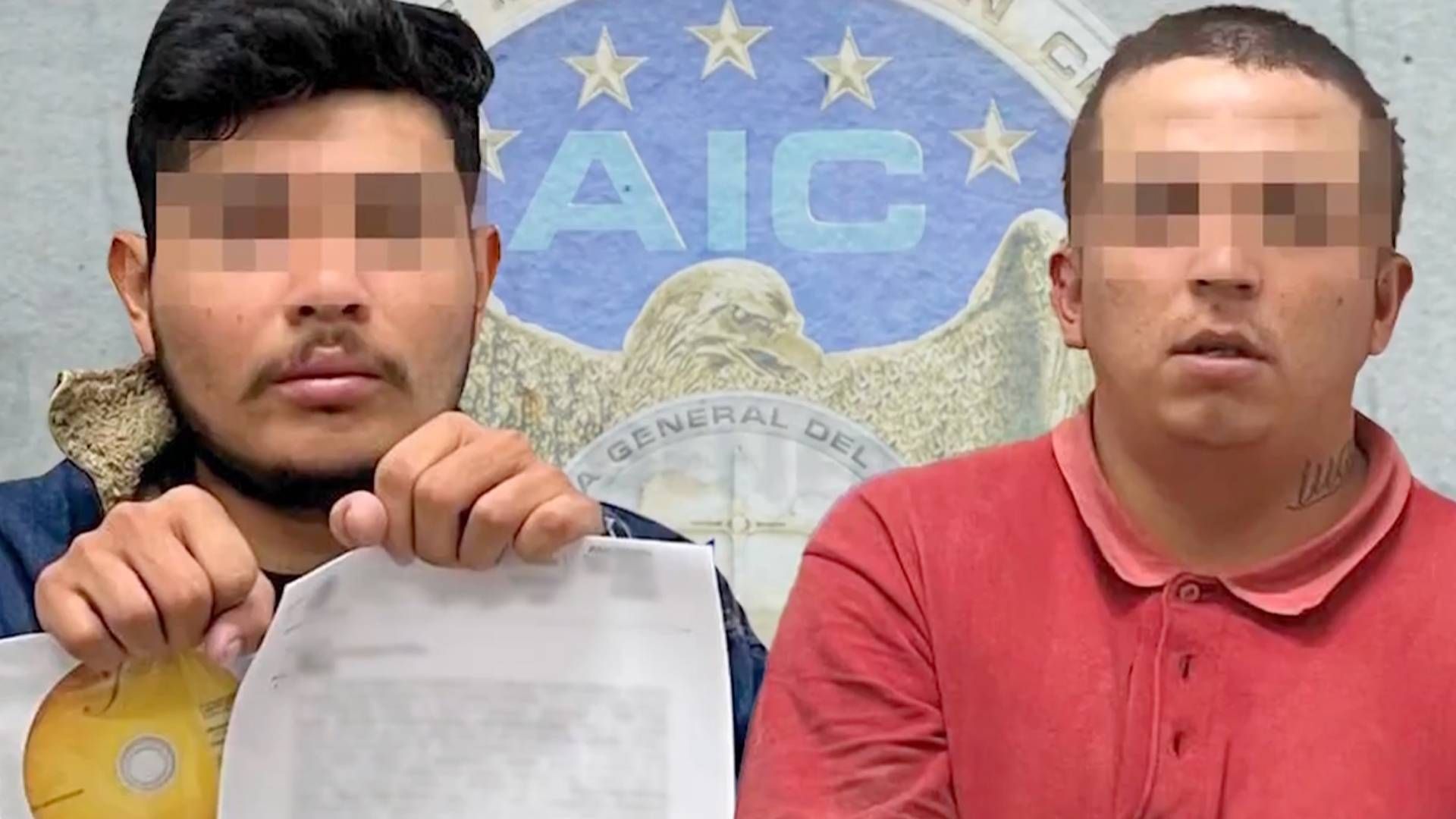 Los detenidos fueron identificados como José Adrián, alias El Adri, y José Iván, El Güero Pericles