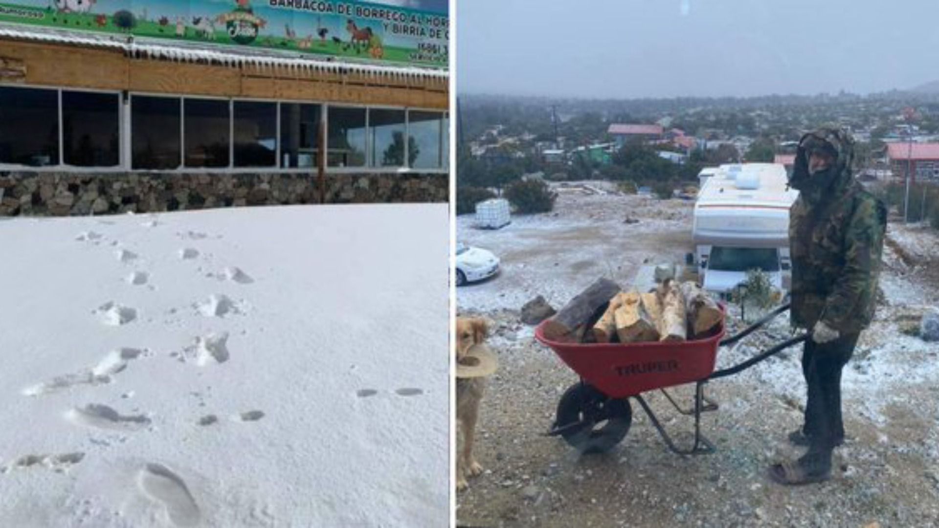 Cuarta Tormenta Invernal Sorprende con Nevadas a Chihuahua, Sonora y Baja California