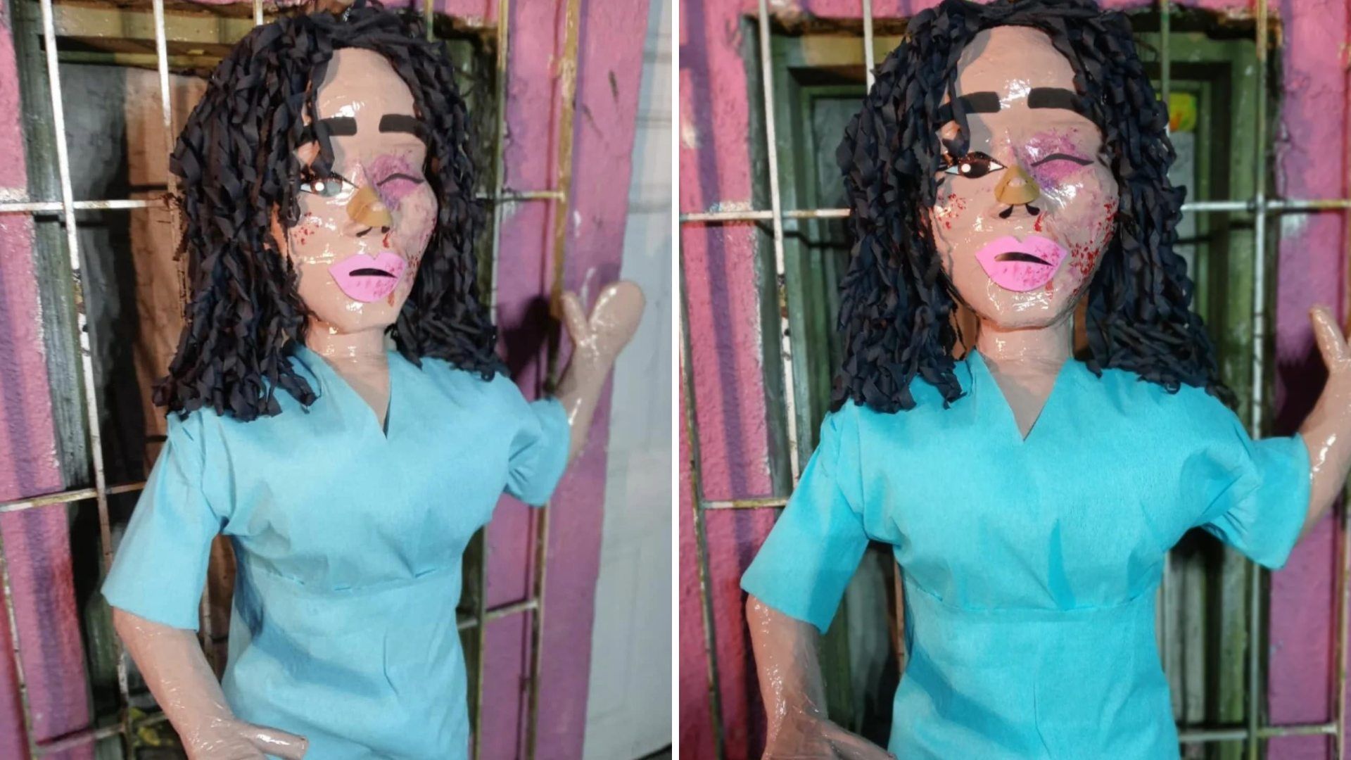 Piñata de Paolita Suárez Golpeada Genera Indignación