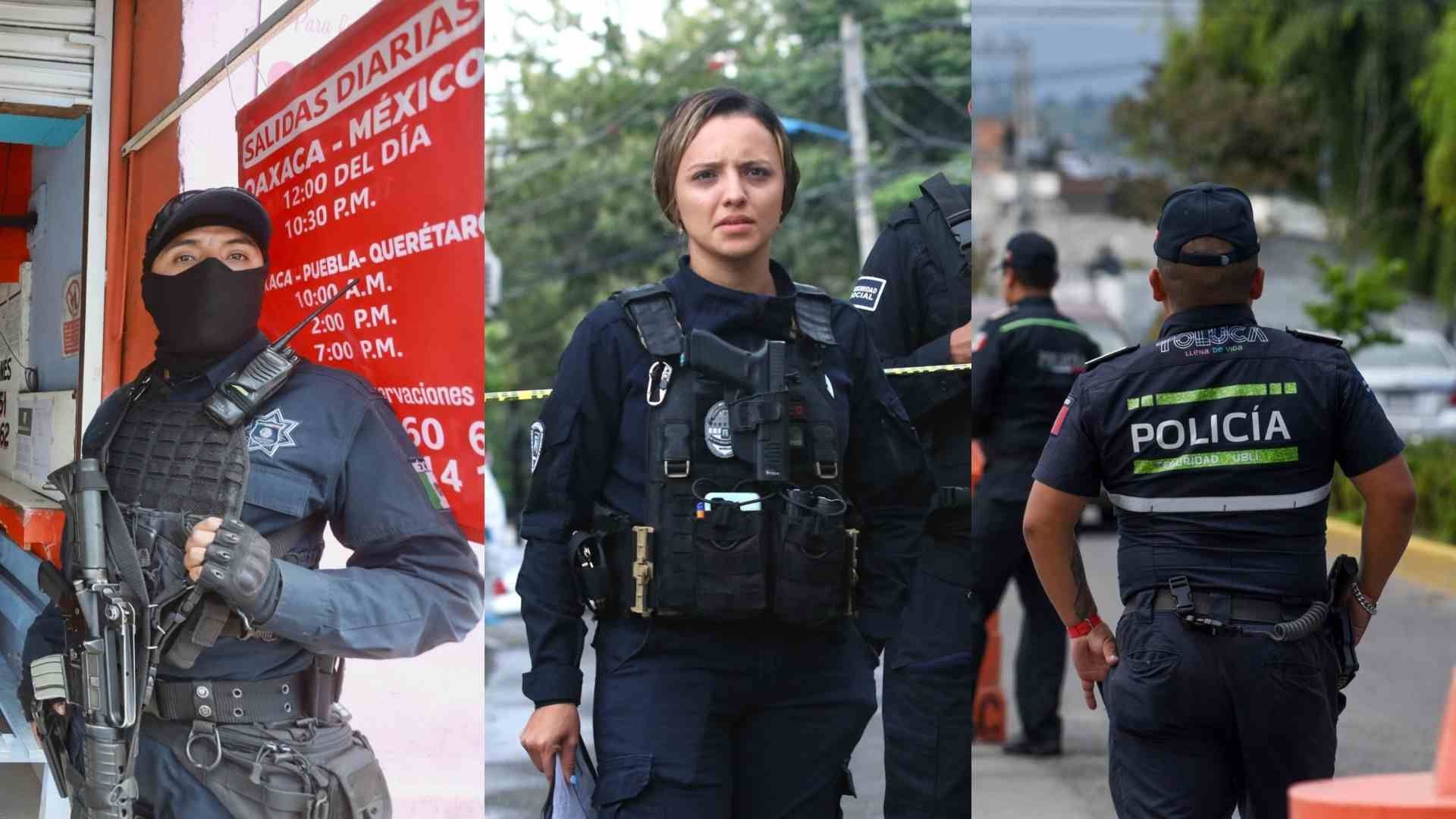 Policías de México enfrentan al crimen en el abandono