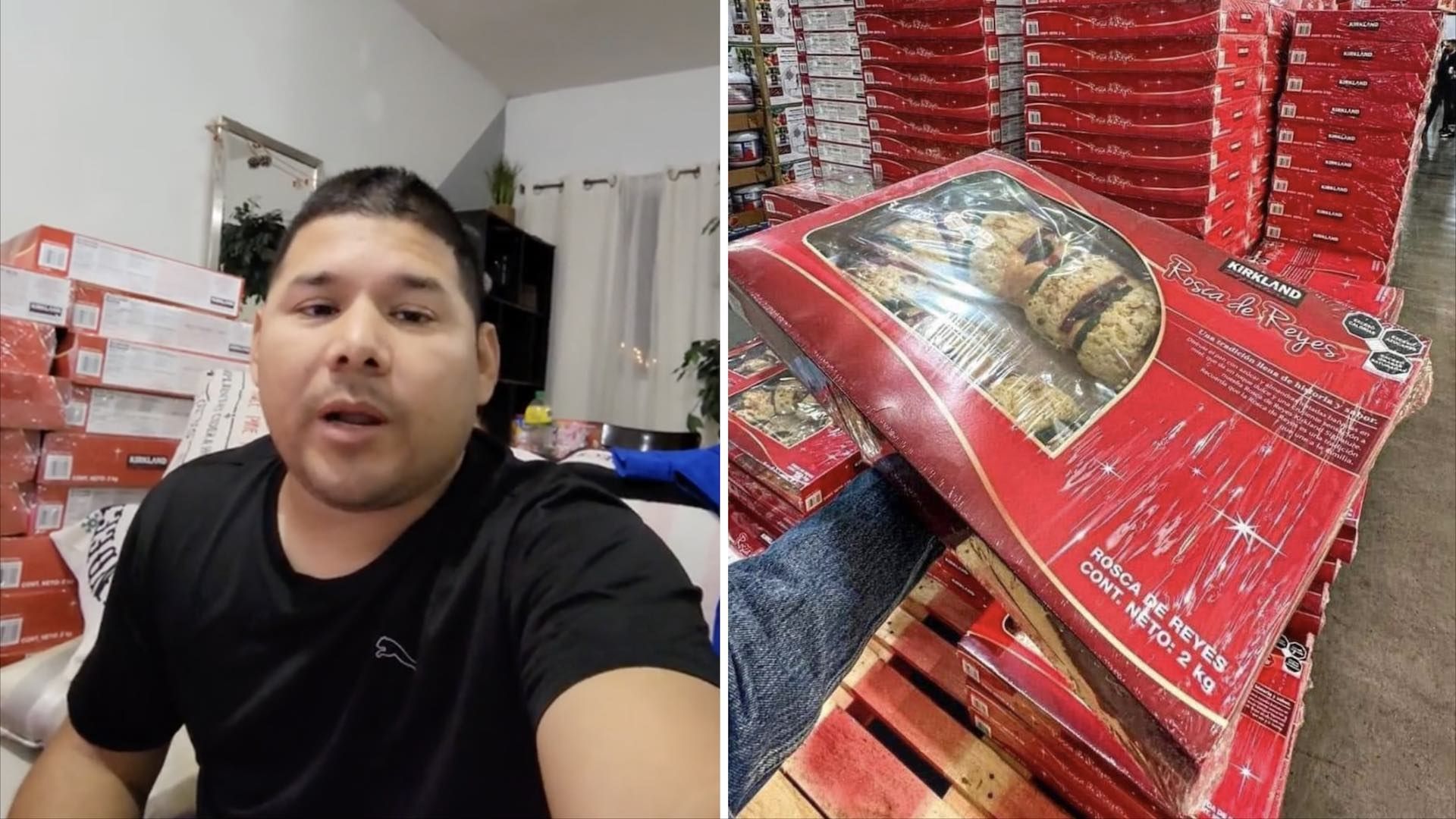 Revendedor de roscas de reyes del Costco se defiende