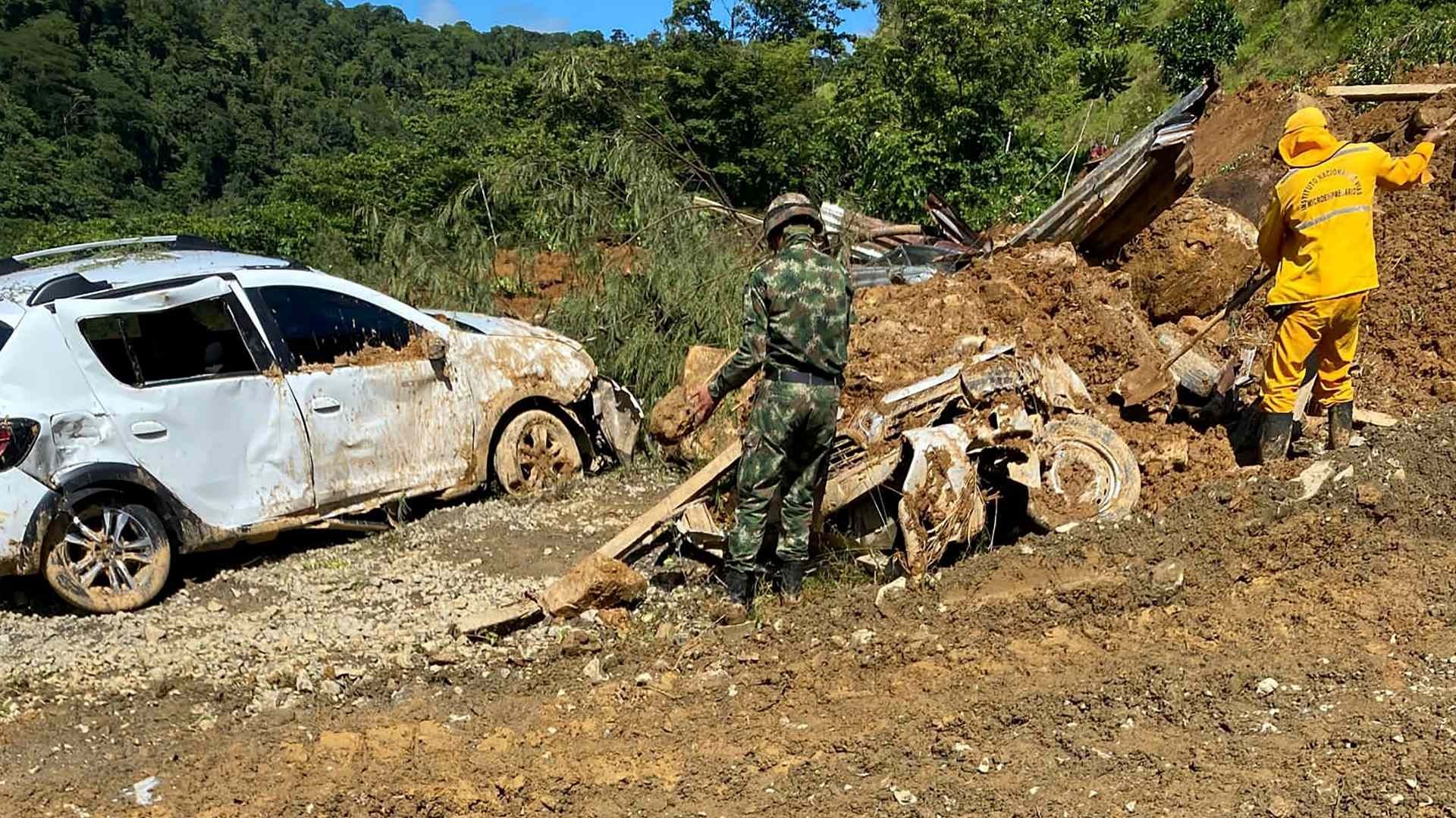 Video del derrumbe en Chocó, Colombia 2024; Alud de tierra deja 34 muerto