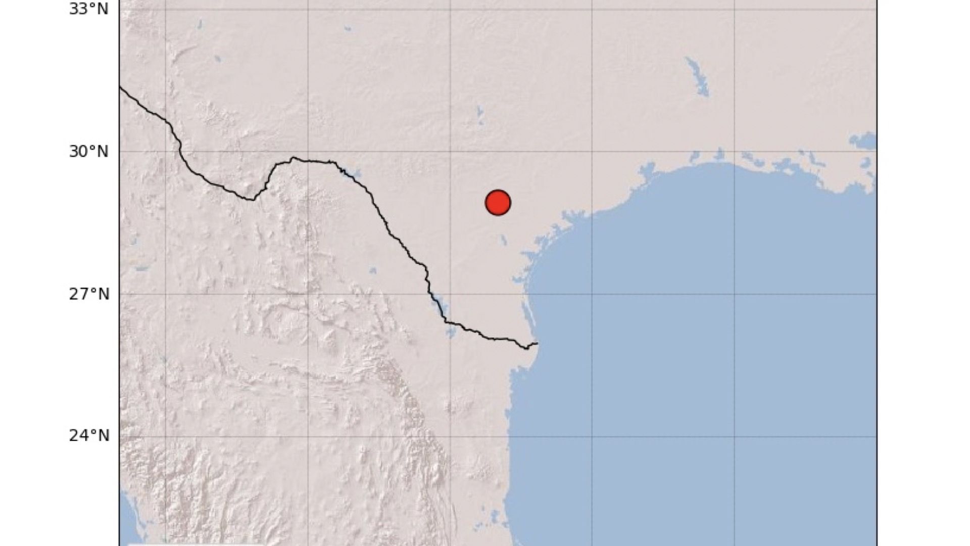 Sismo Magnitud 4.7 es Registrado en Texas