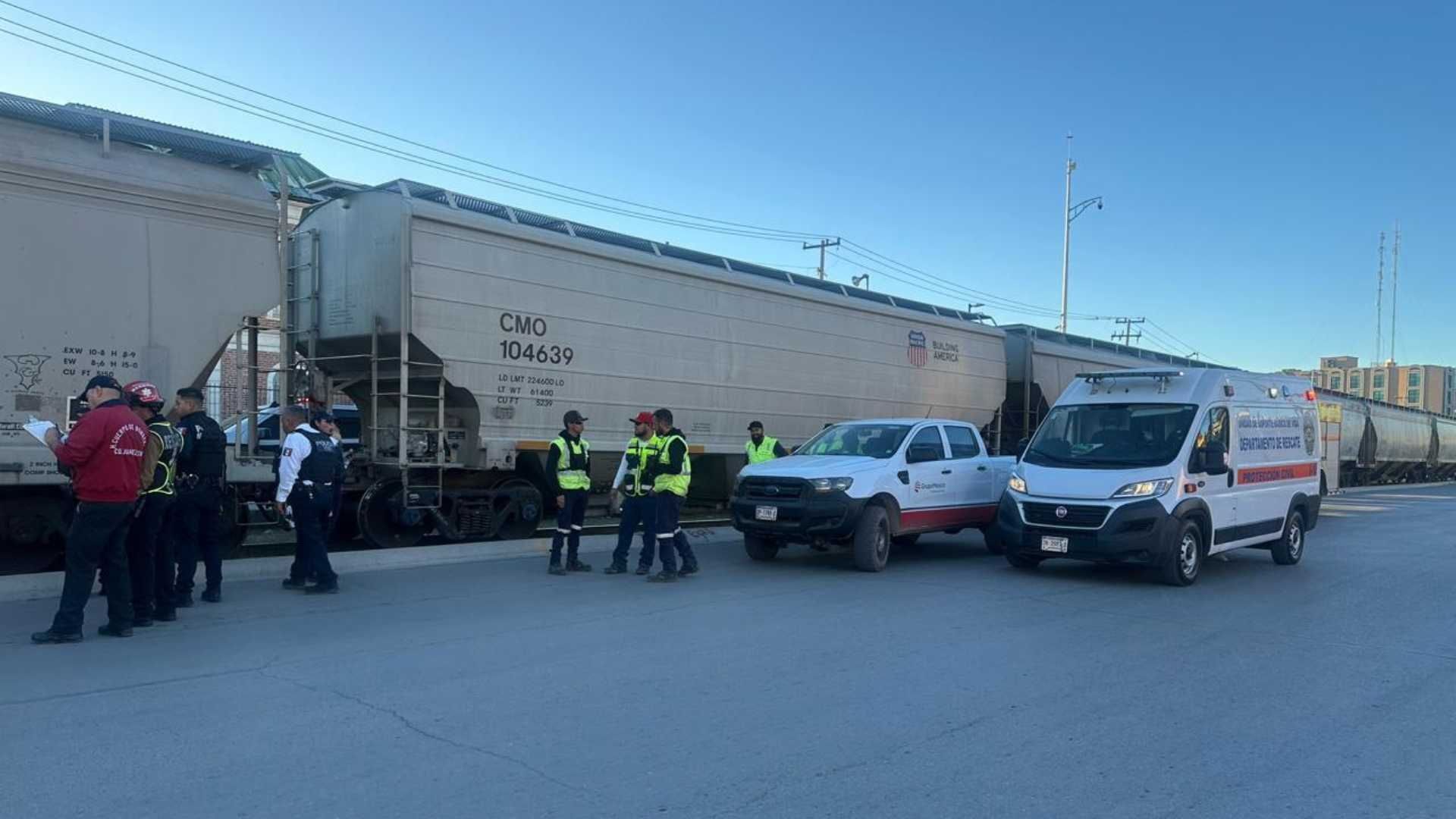 El trabajador intentaba pasar por debajo de los vagones cuando el tren se puso en marcha inesperadamente