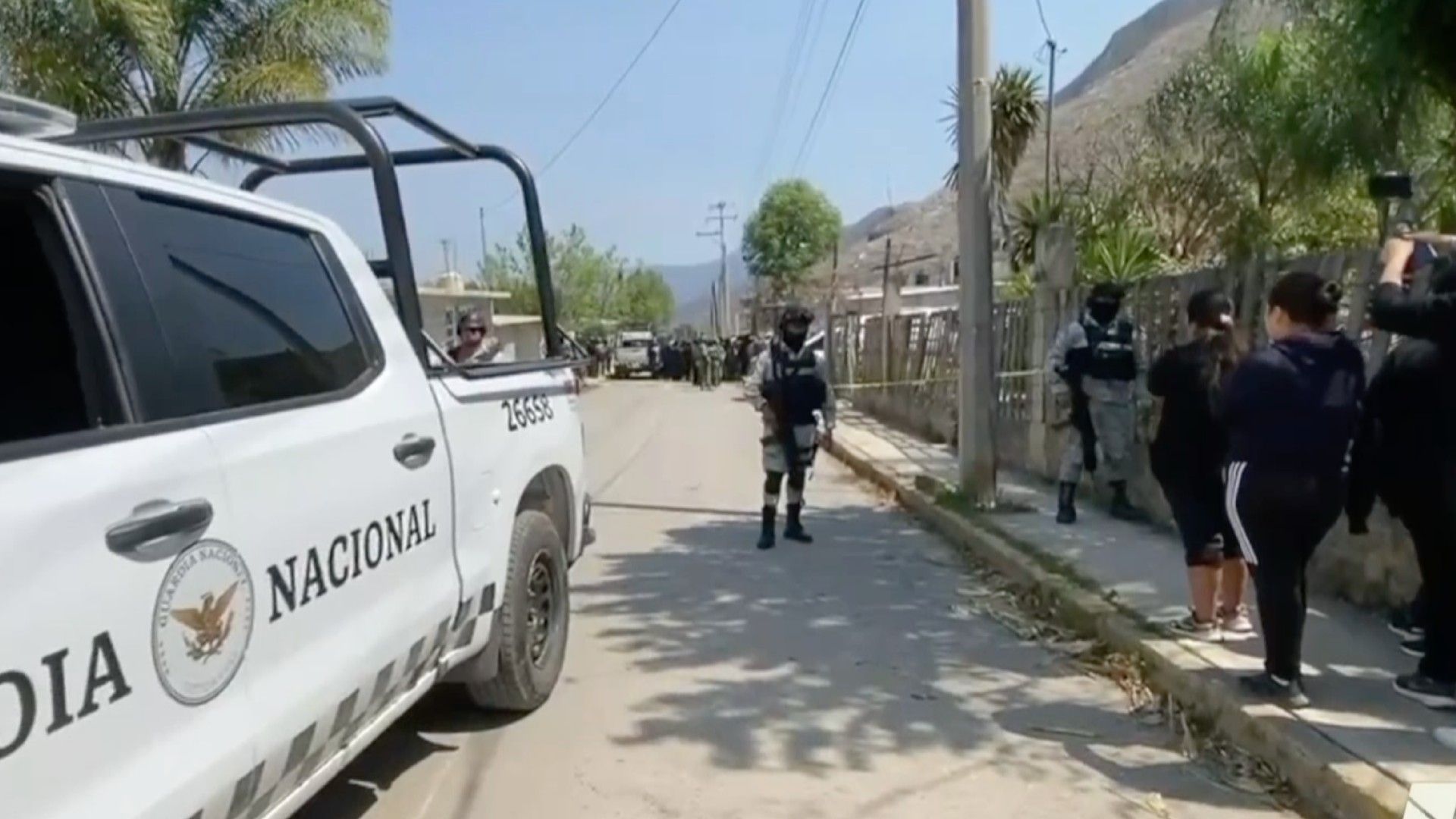 Se reforzó la seguridad con el despliegue de más de 200 elementos policiales en el municipio de Acultzingo.