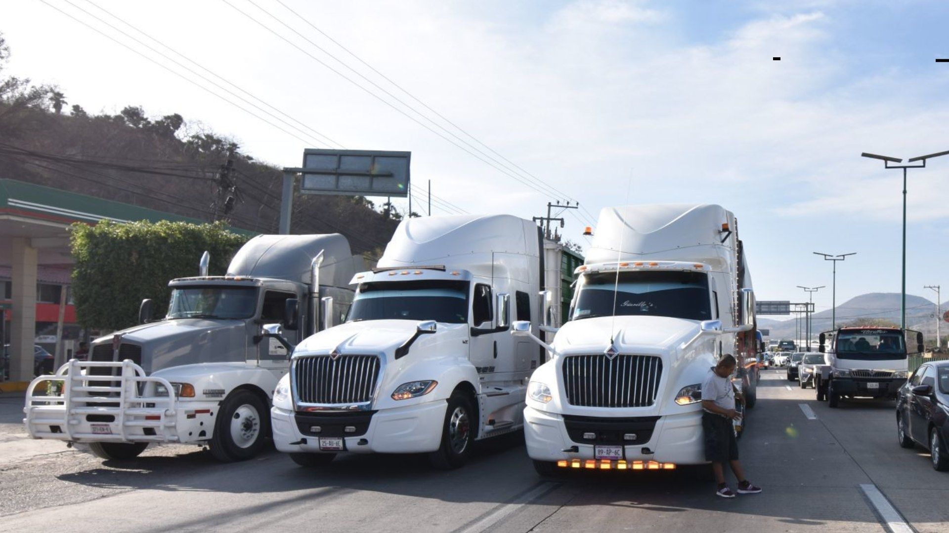 Carreteras Afectadas por el Paro de Transportistas 15 de febrero