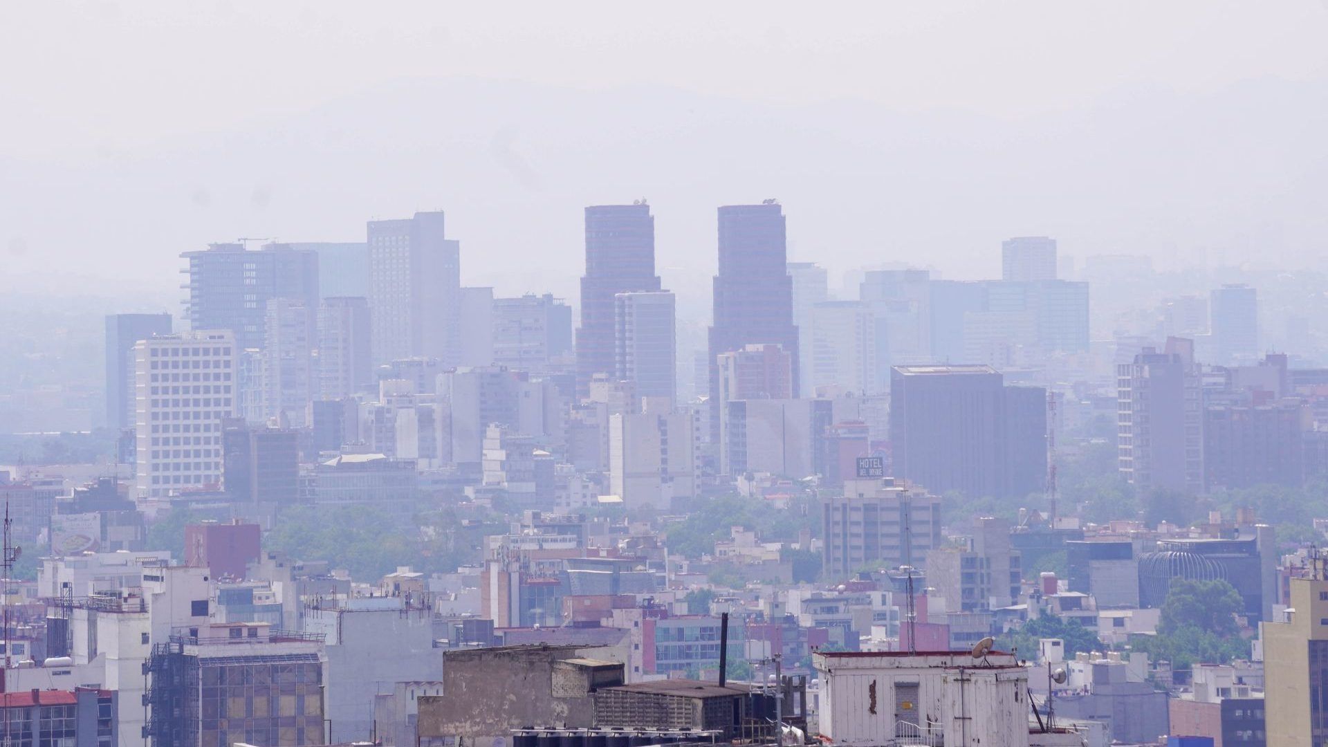 Este jueves hay mala calidad del aire en el Valle de México