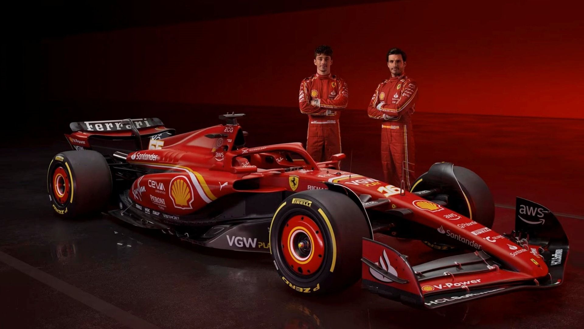 Ferrari presenta el SF-24 