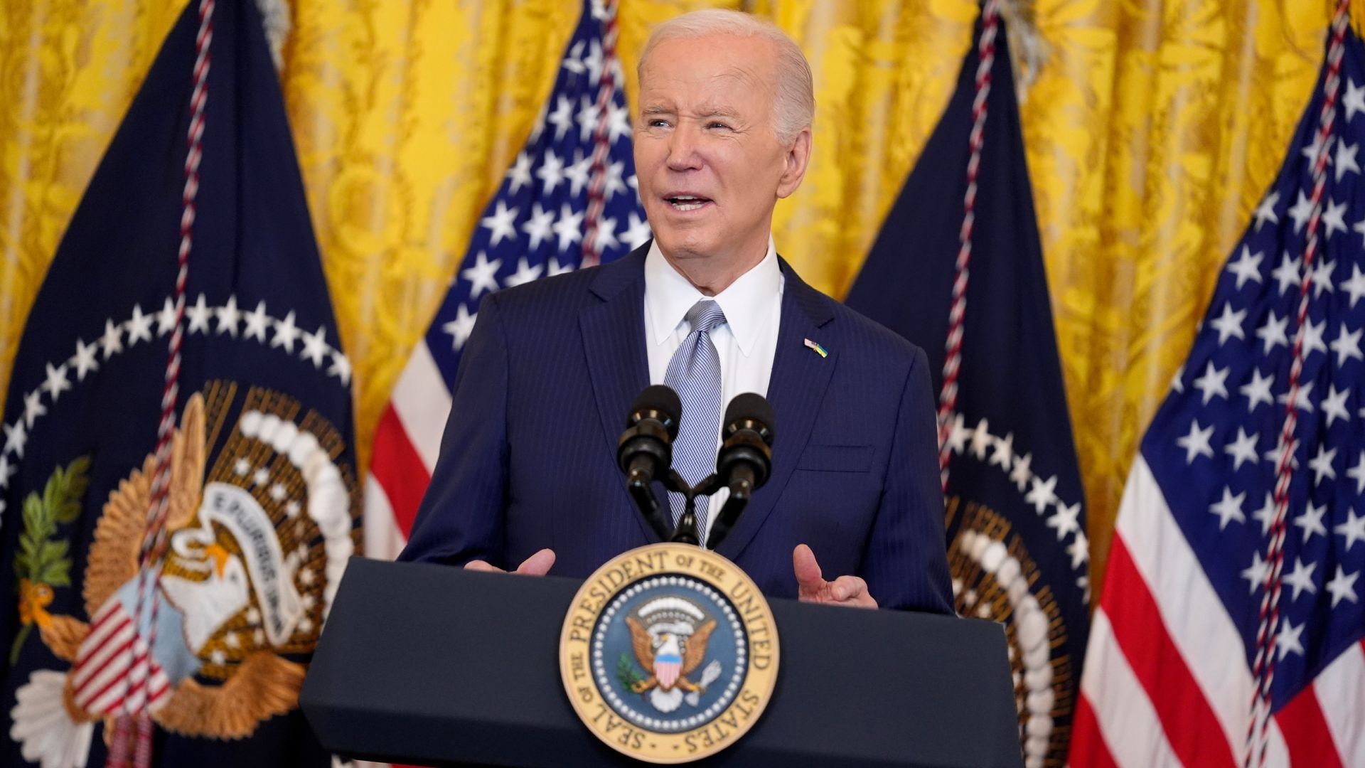 Biden pareció expresar frustración ante los límites legales de su autoridad para actuar unilateralmente. Foto: AP