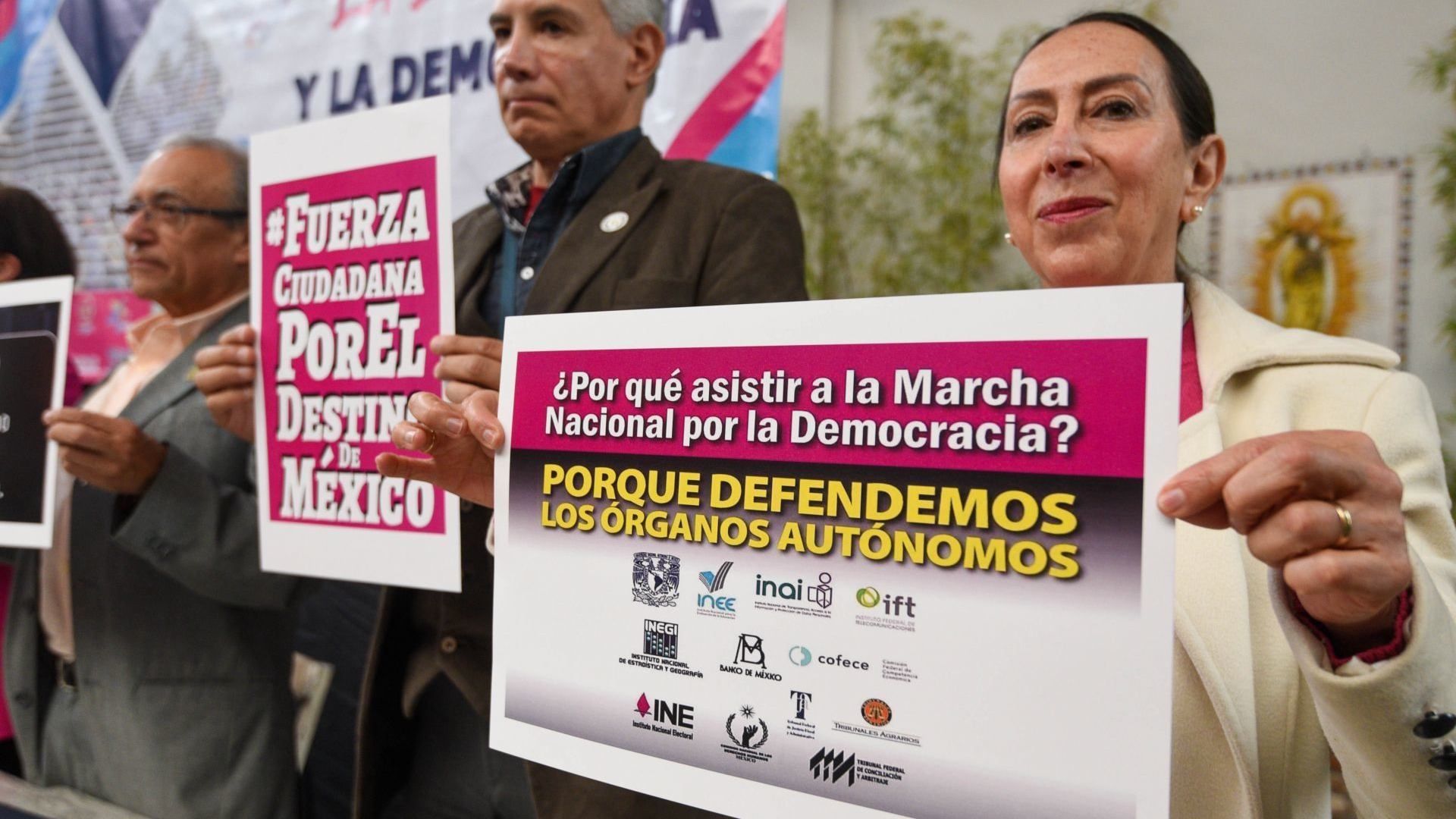 Marcha por la Democracia se Realiza este Domingo en CDMX y Varios Estados de México