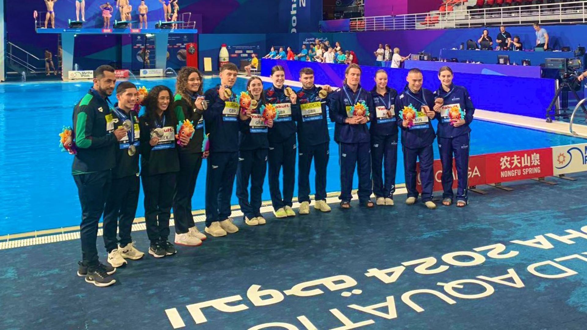 Primera Medalla para México en Mundial de Natación Doha 2024