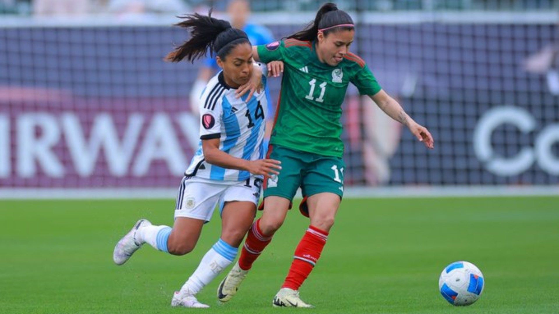 México desperdició la oportunidad de llevarse los tres puntos. Foto: @Miseleccionfem