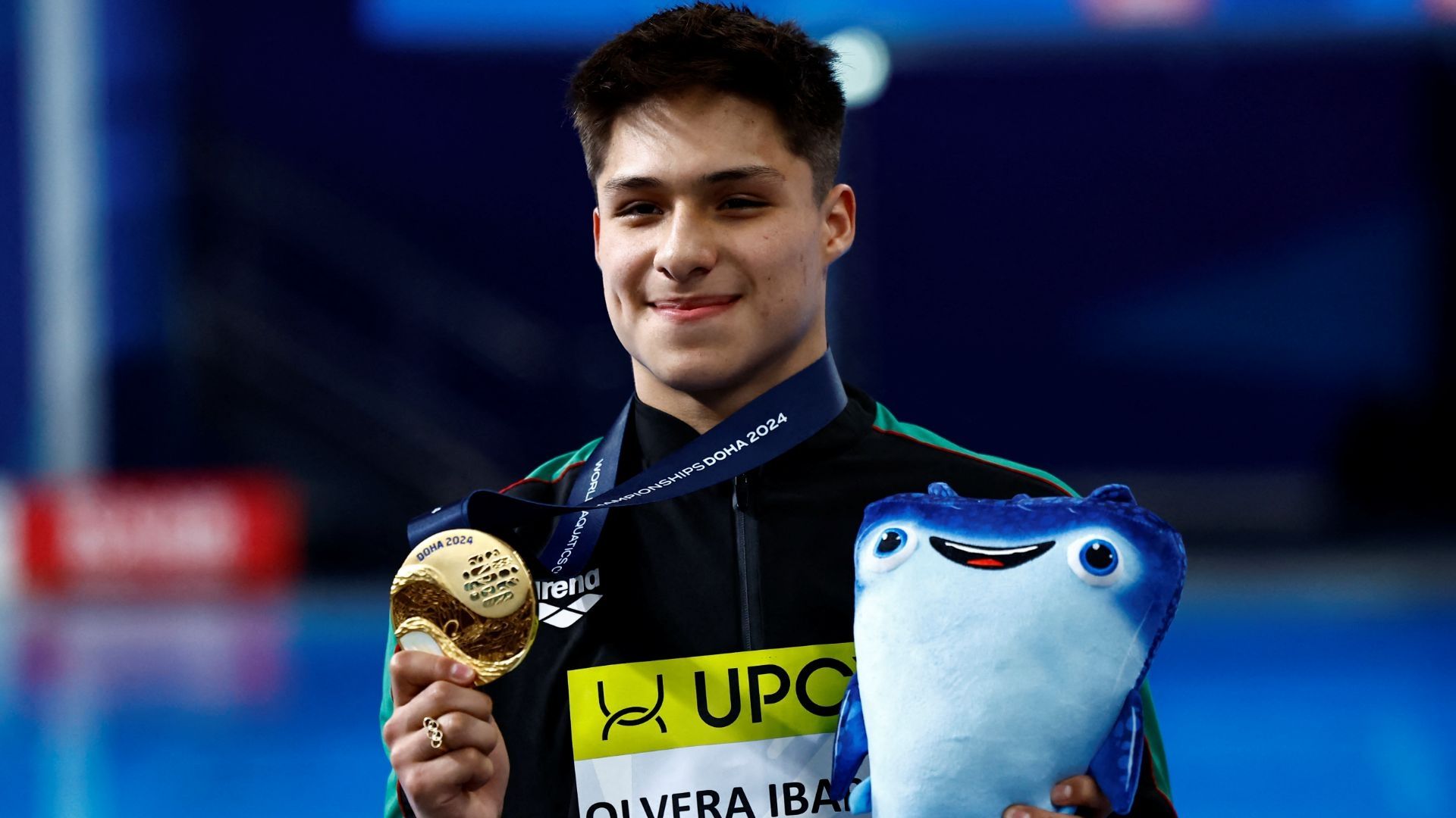 Osmar Olvera gana medalla de oro para México en Clavados del Mundial de Natación Doha 2024