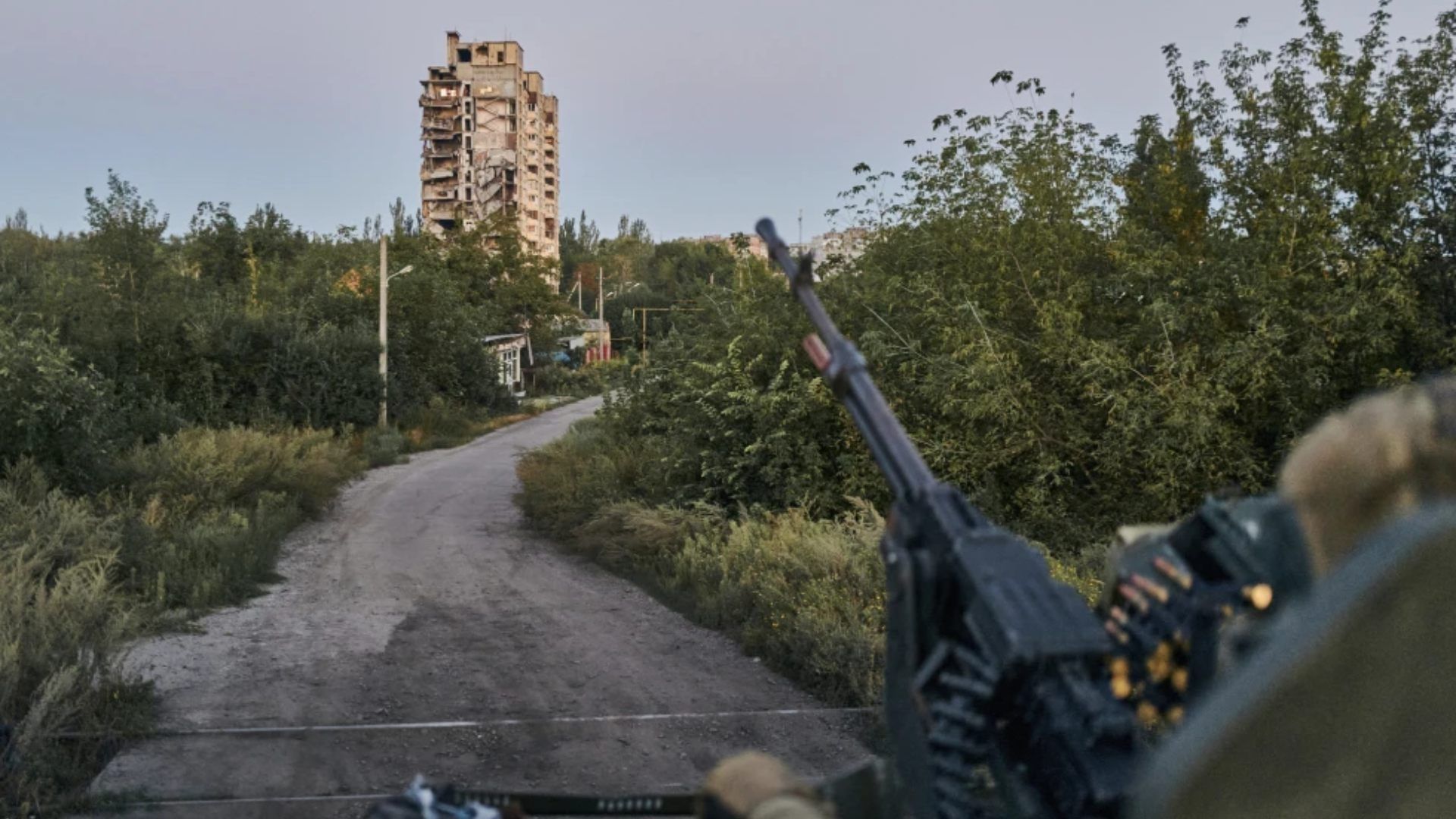 Un soldado ucraniano en Avdiivka, en la región de Donetsk, Ucrania