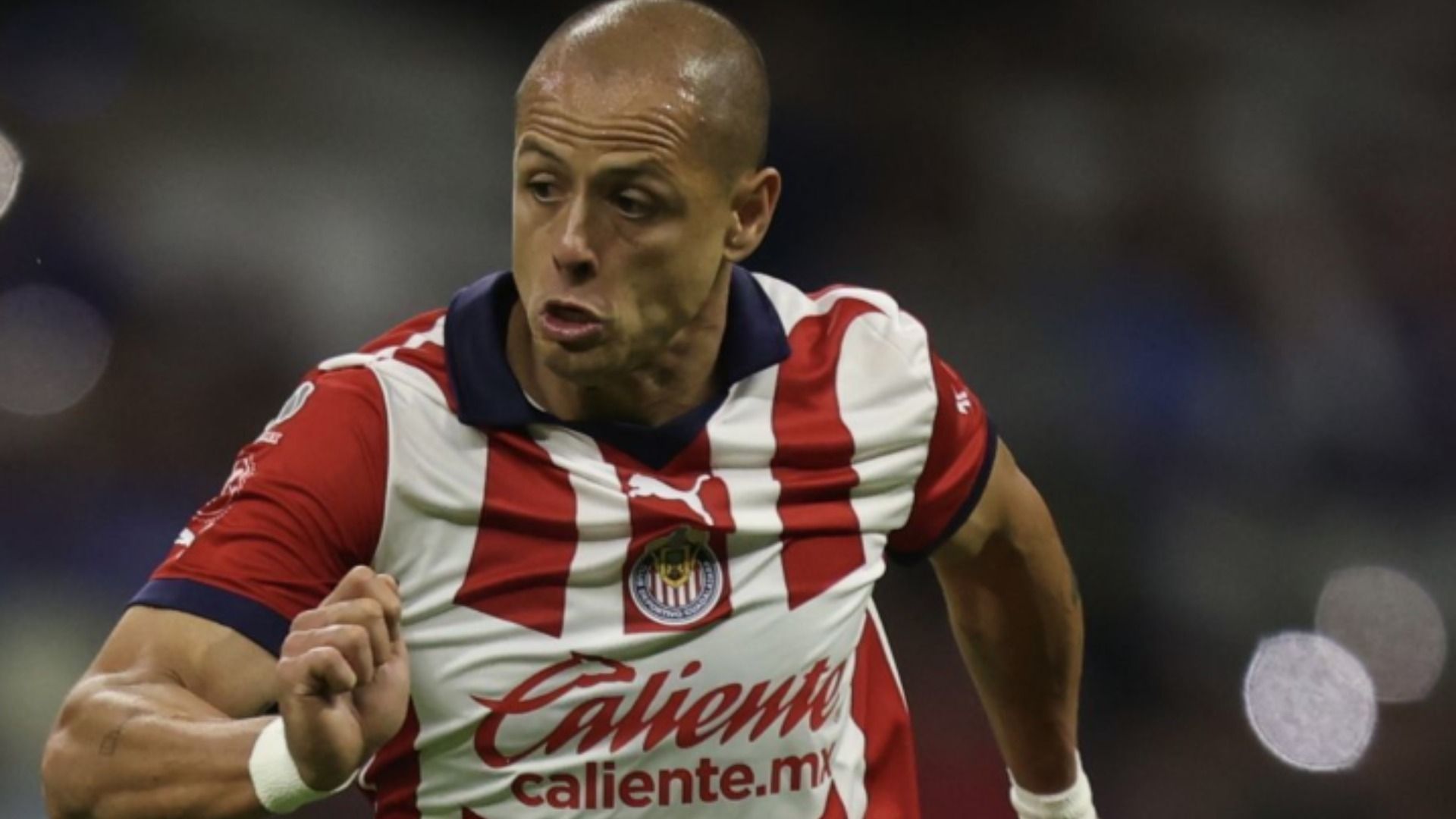 Javier ‘Chicharito’ Hernández, jugador de las Chivas Rayadas del Guadalajara