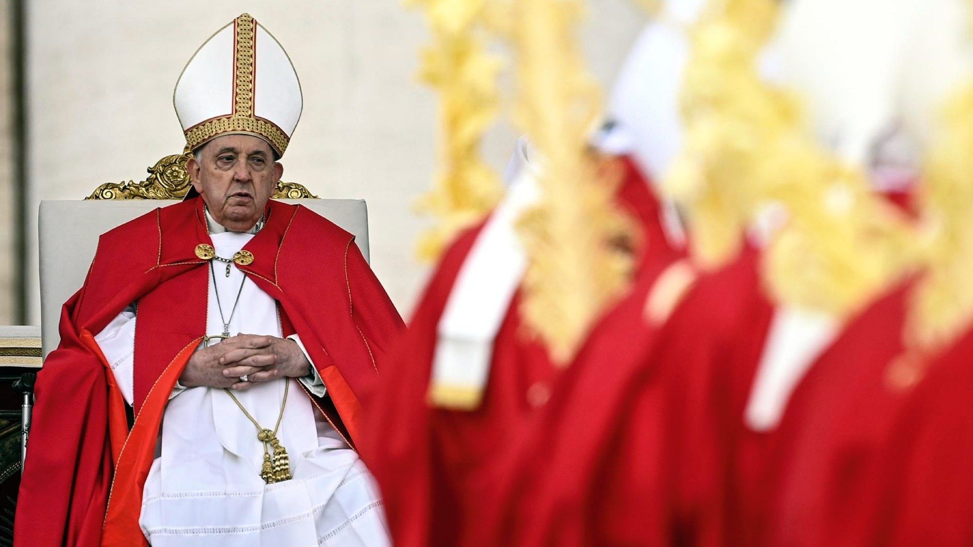 El Papa Francisco Celebra Misa del Domingo de Ramos; Inesperadamente, No Lee la Homilía