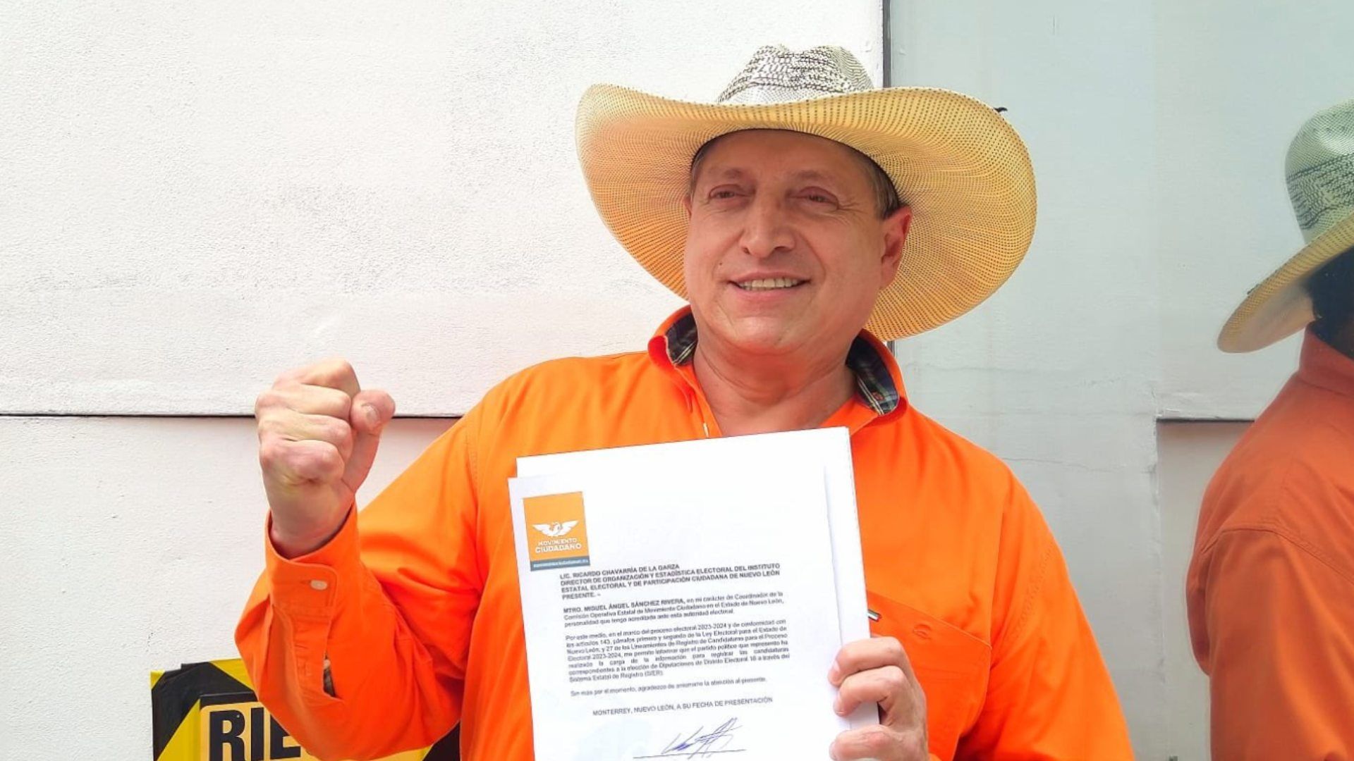 Ramiro Delgado, exintegrante de Bronco, consigue registró como candidato de Movimiento Ciudadano a diputación por Apodaca