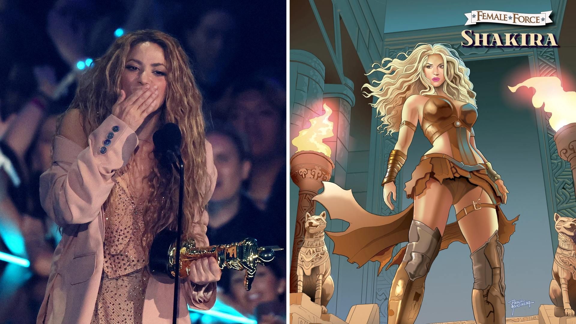 Shakira protagoniza cómic de empoderamiento femenino