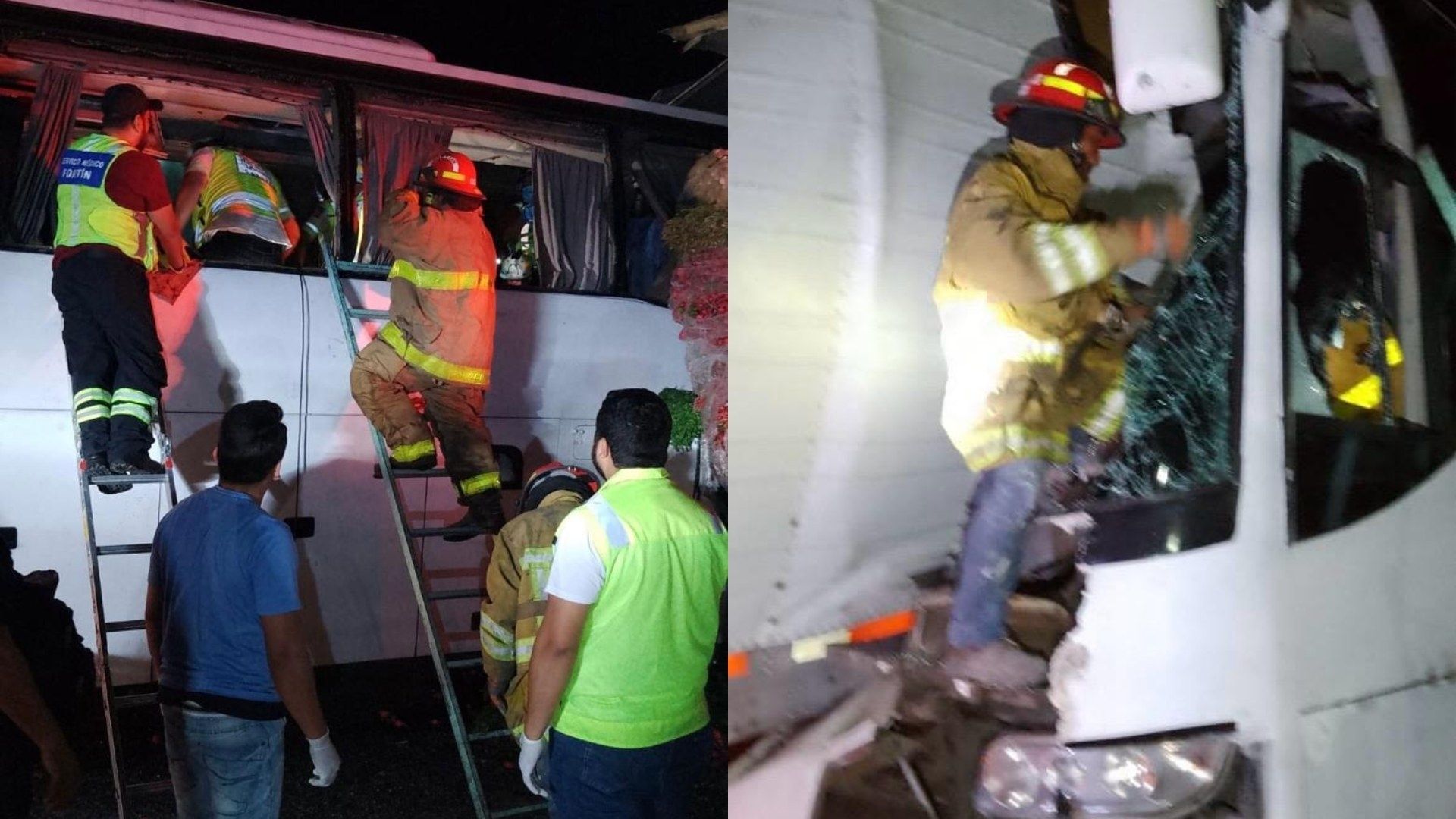 ccidente Autopista Córdoba-Veracruz Hoy: Autobús Choca Contra Tráiler y Resultan 25 Personas Lesionadas