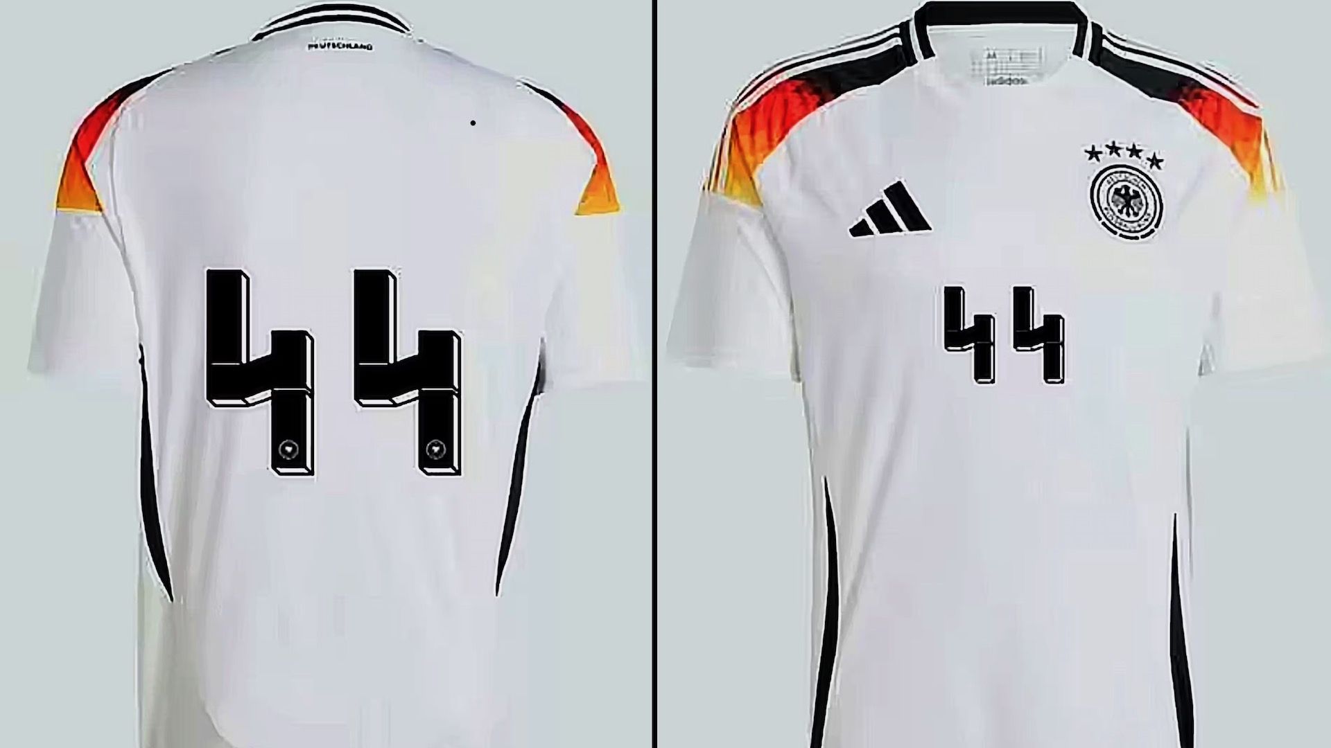 Playera de Alemania con el número 44