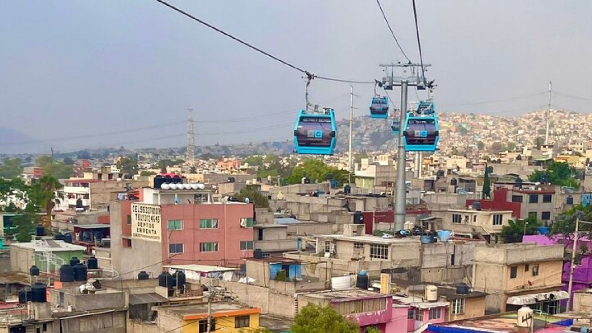 Organizan tours por Cablebús de Iztapalapa