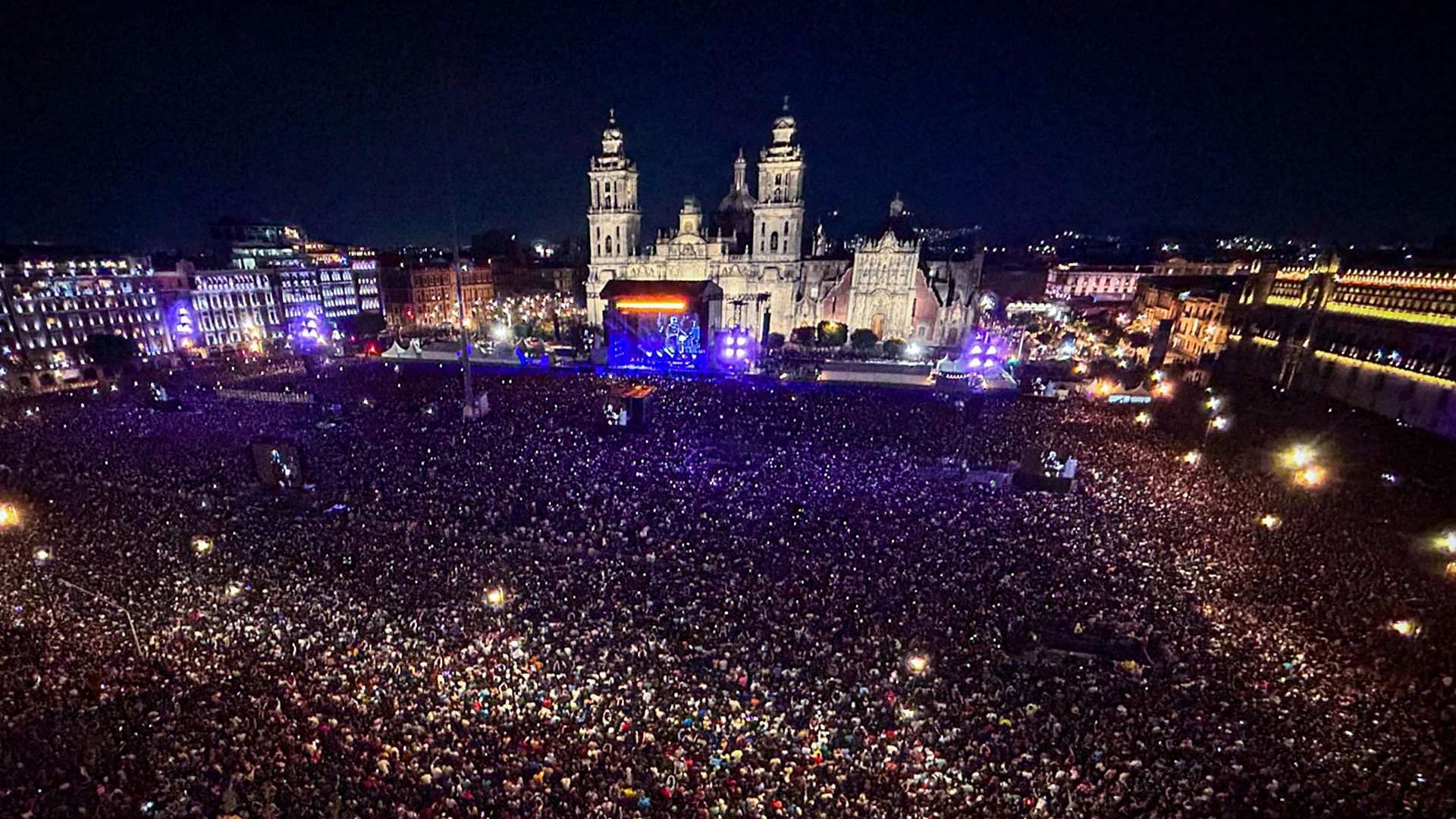 Batres anuncia el nuevo concierto masivo en el Zócalo de la CDMX