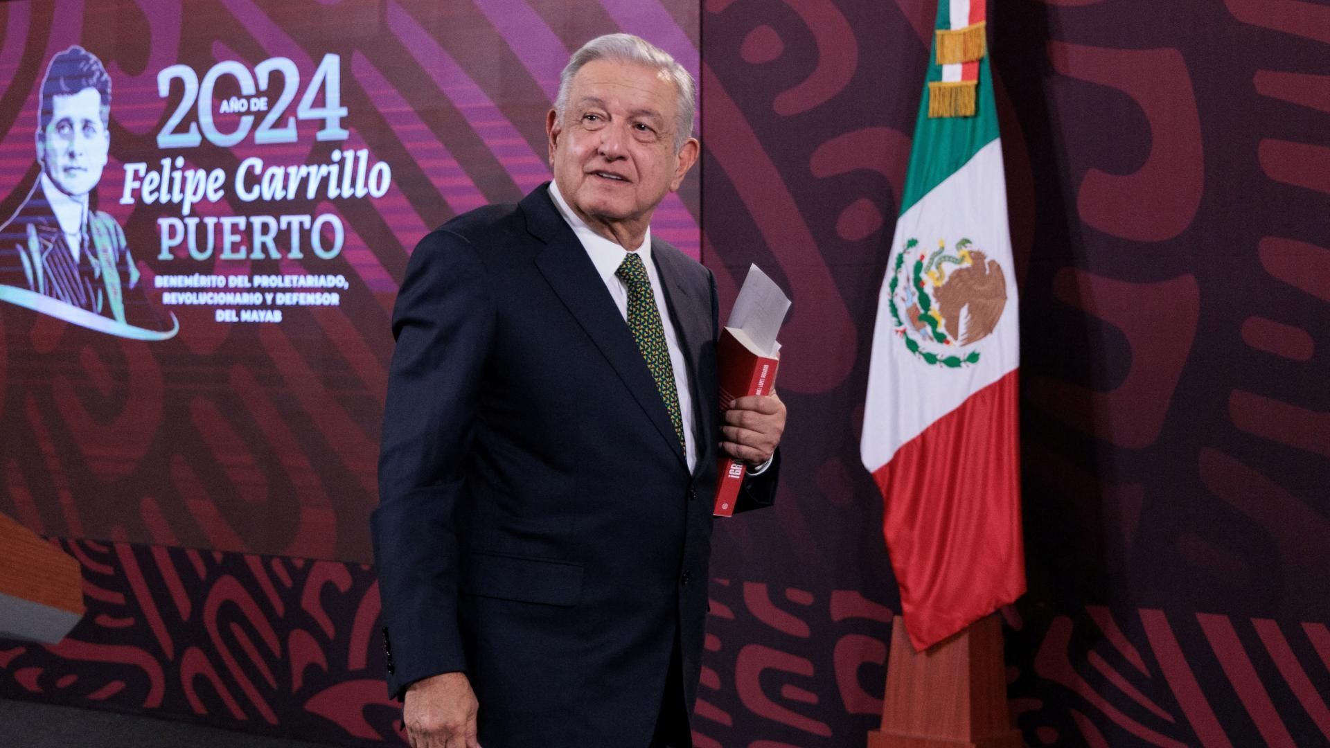 El mandatario mexicano explicó que se debe recurrir a la política para evitar la guerra