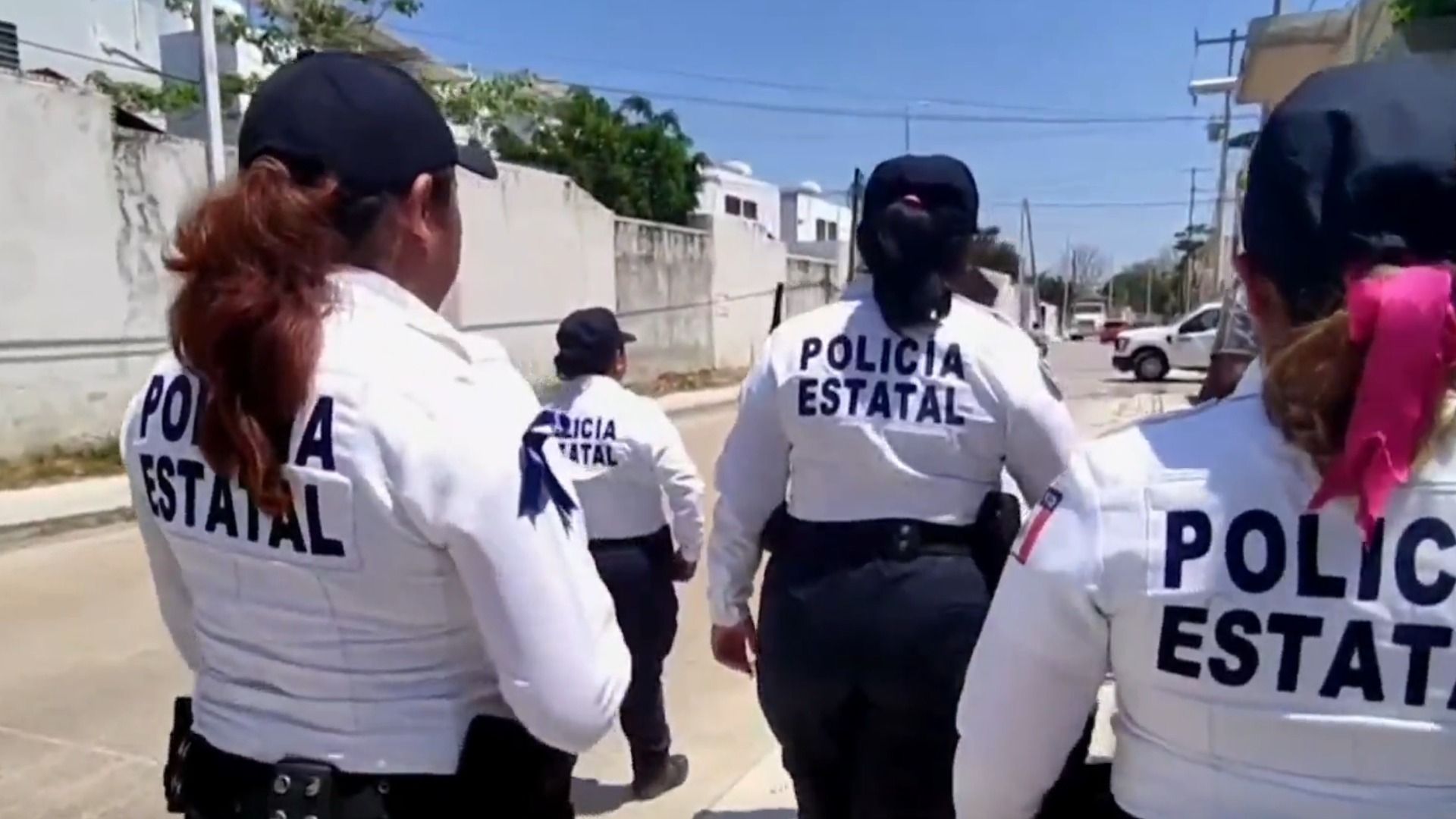 Por Falta de Gasolina y Vehículos, Policías de Campeche Patrullan a Pie