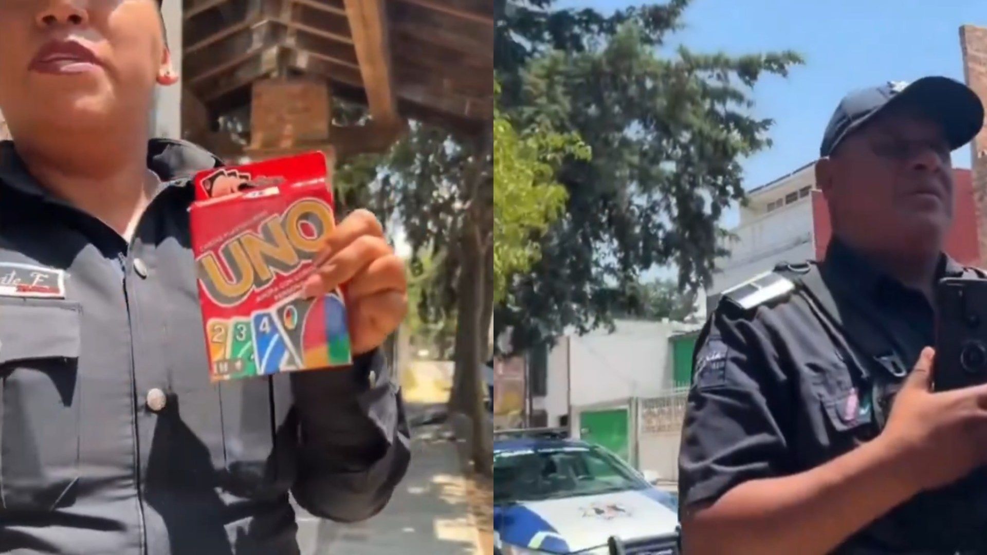 Jóvenes fueron amedrentadas por policías por jugar “UNO” en la calle en el Edomex