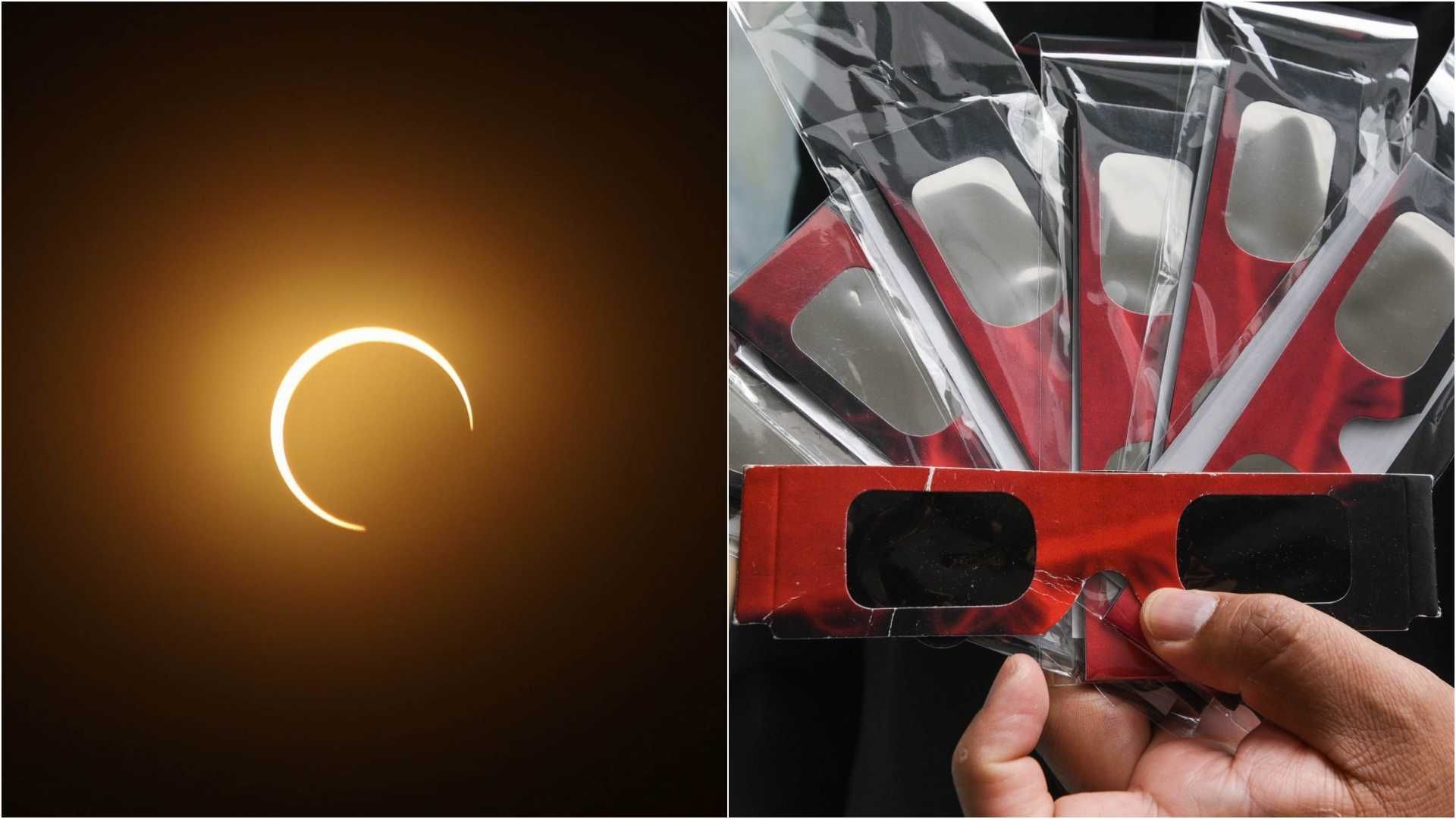 Venden lentes pirata para ver eclipse solar que podrían poner en riesgo la vista