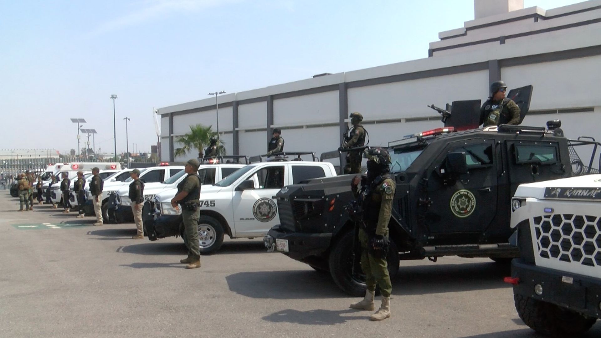 elementos de seguridad de San Luis Potosí