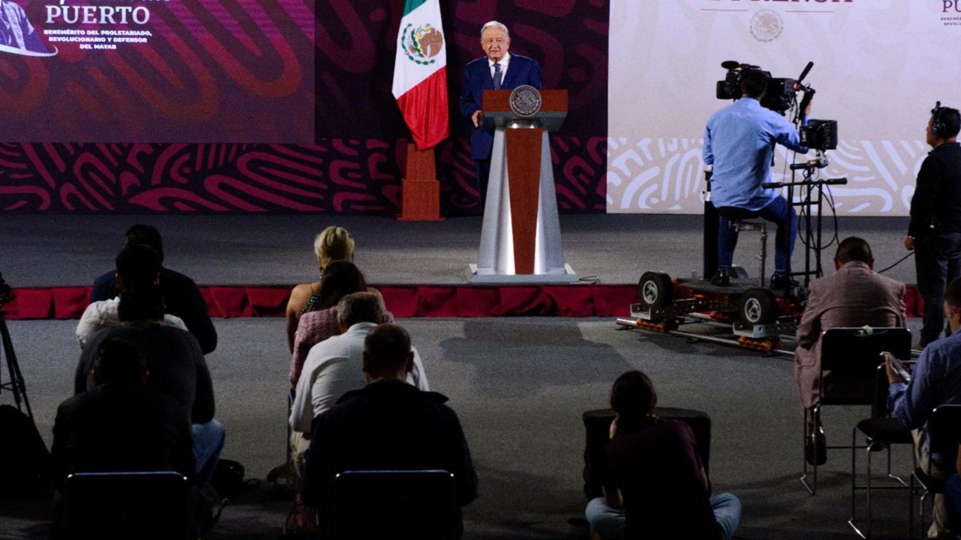 El INE celebró este miércoles la decisión de AMLO de cancelar sus conferencias mañaneras por la veda electoral 