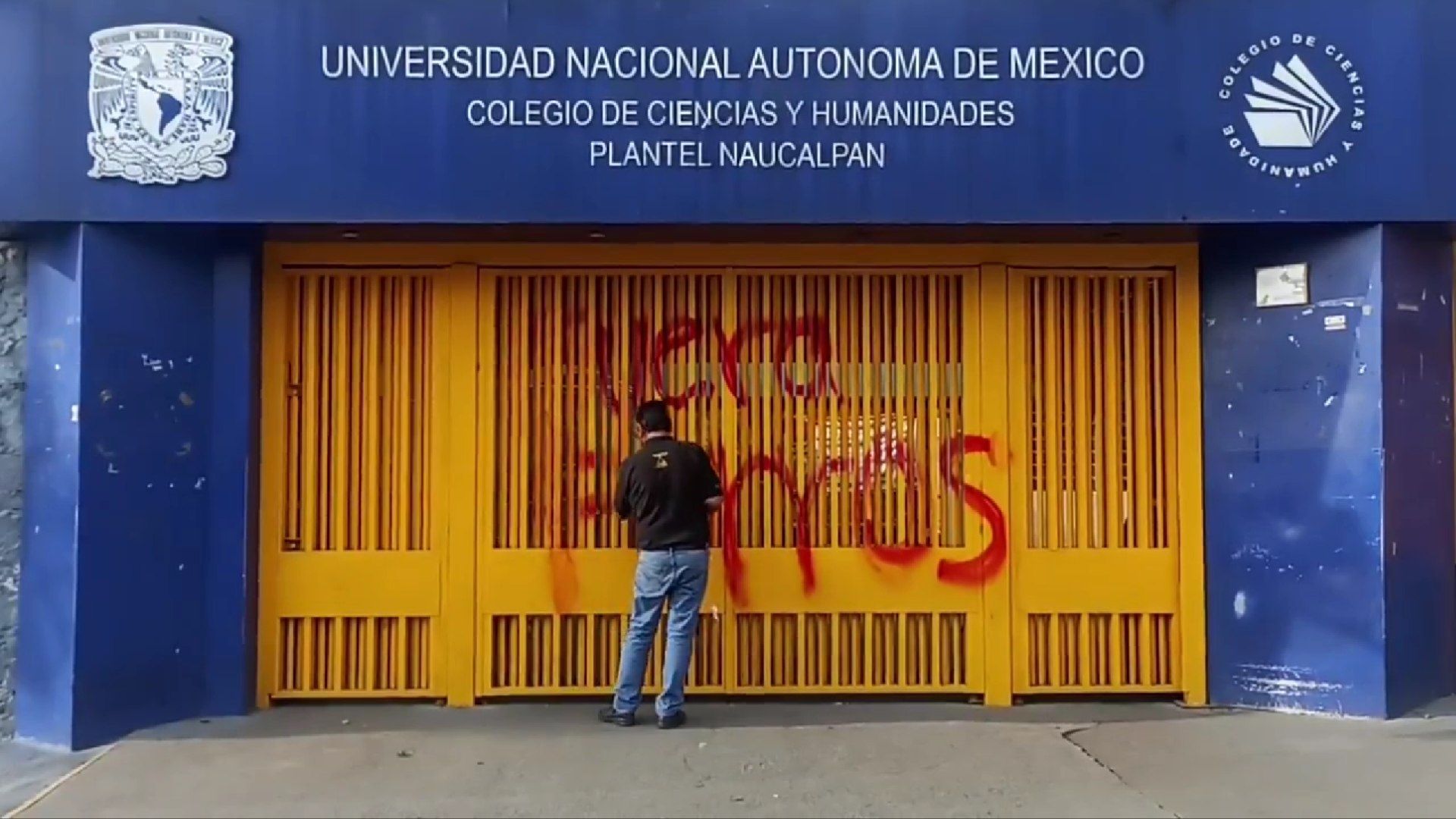 Los estudiantes se encontraban detenidos en las instalaciones de la fiscalía a un costado del penal de Barrientos.