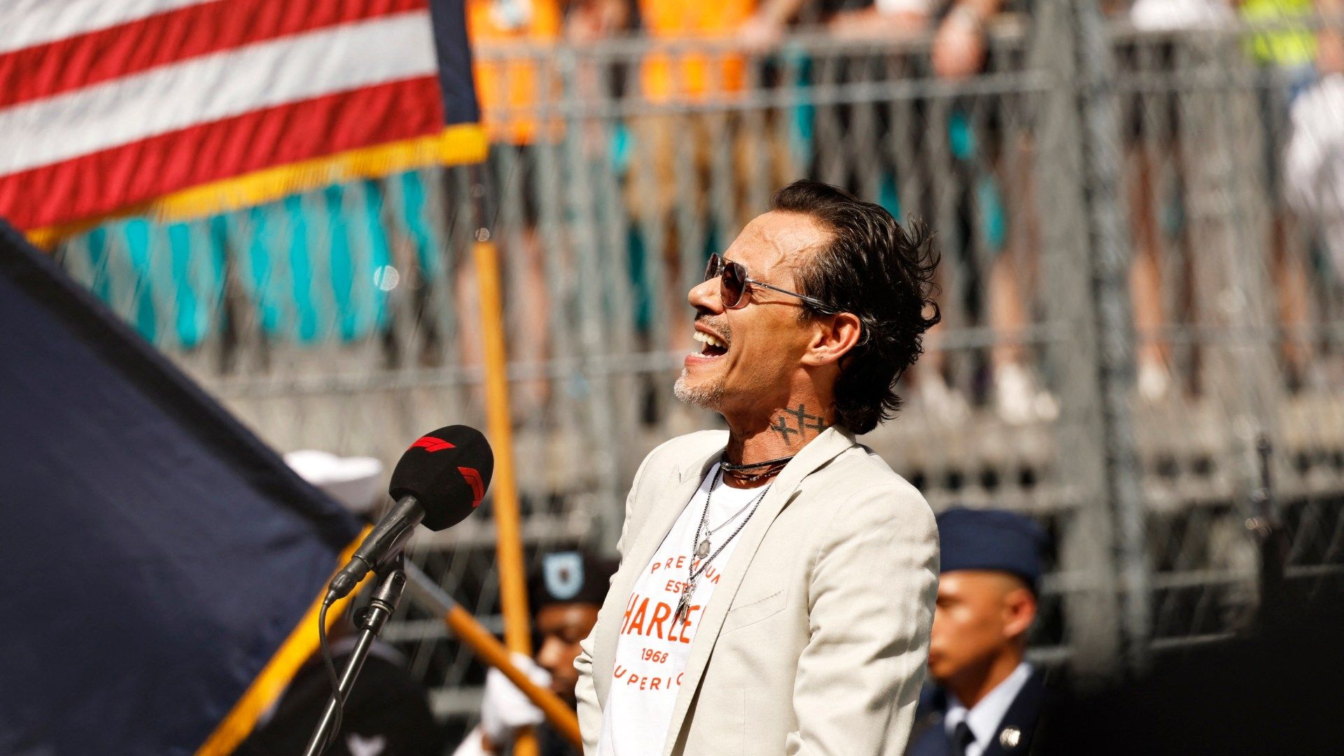 El cantante puertorriqueño Marc Anthony