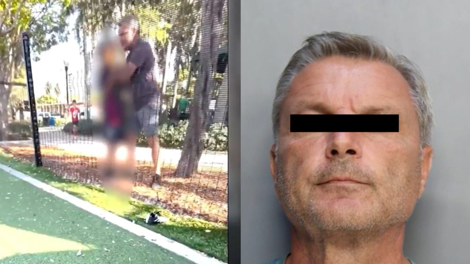 Hombre estrangula y zarandea a niño de 10 años en un parque