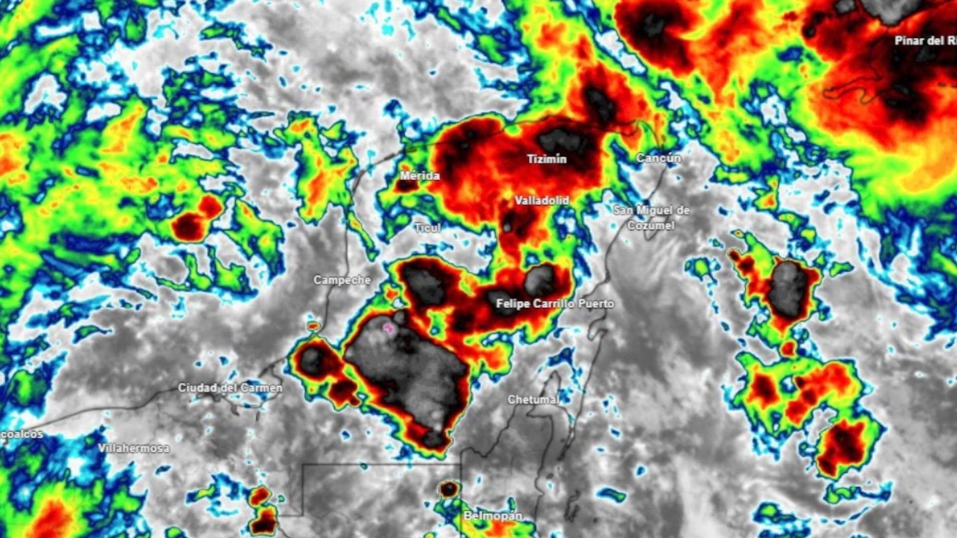 Posible ciclón tropical enciende las alertas en Campeche