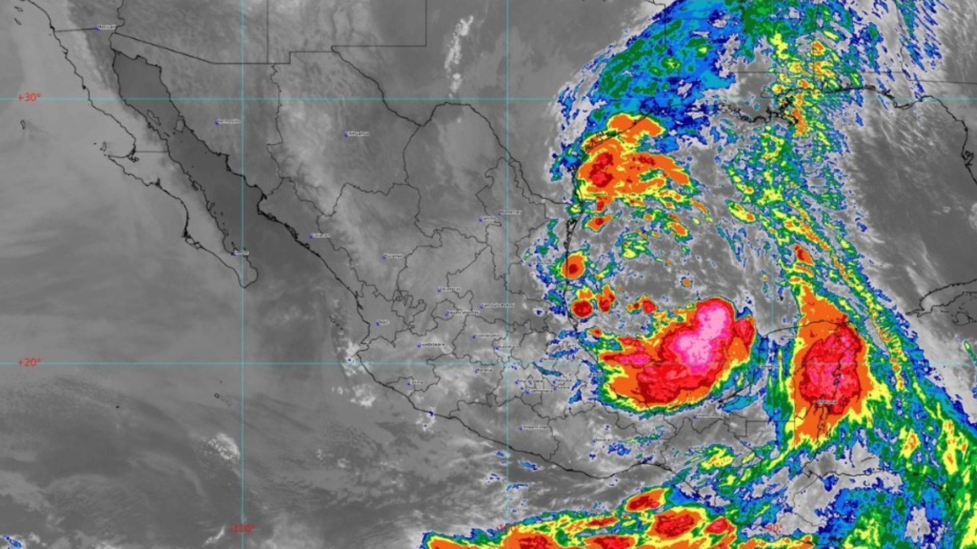 La Tormenta Tropical Alberto continúa su desplazamiento en territorio nacional, pues ya tocó tierra en Tamaulipas