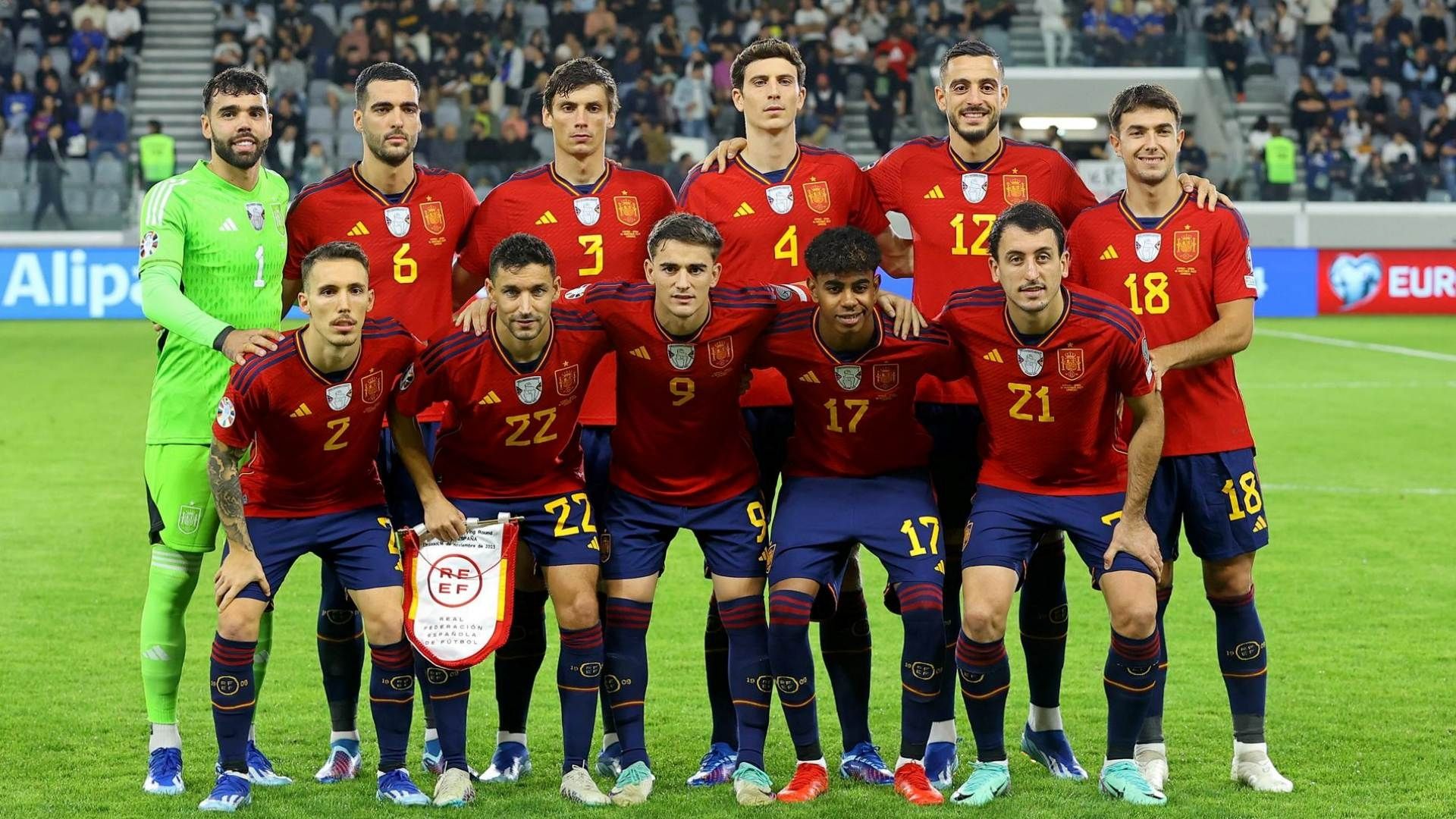 Convocatoria Selección España Eurocopa 2024. Lista de 26 convocados