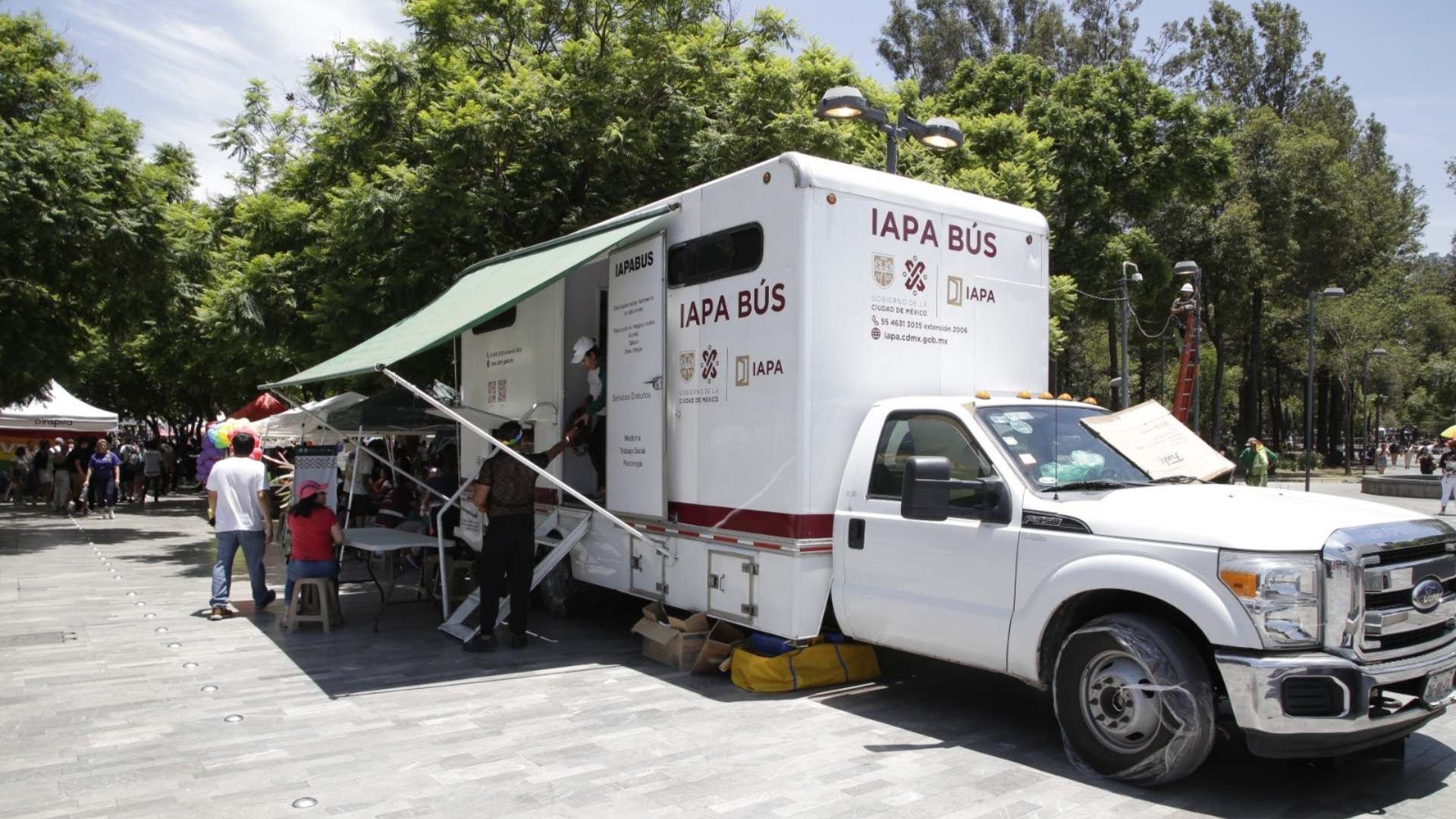 El IAPA-BUS está compuesto por dos consultorios