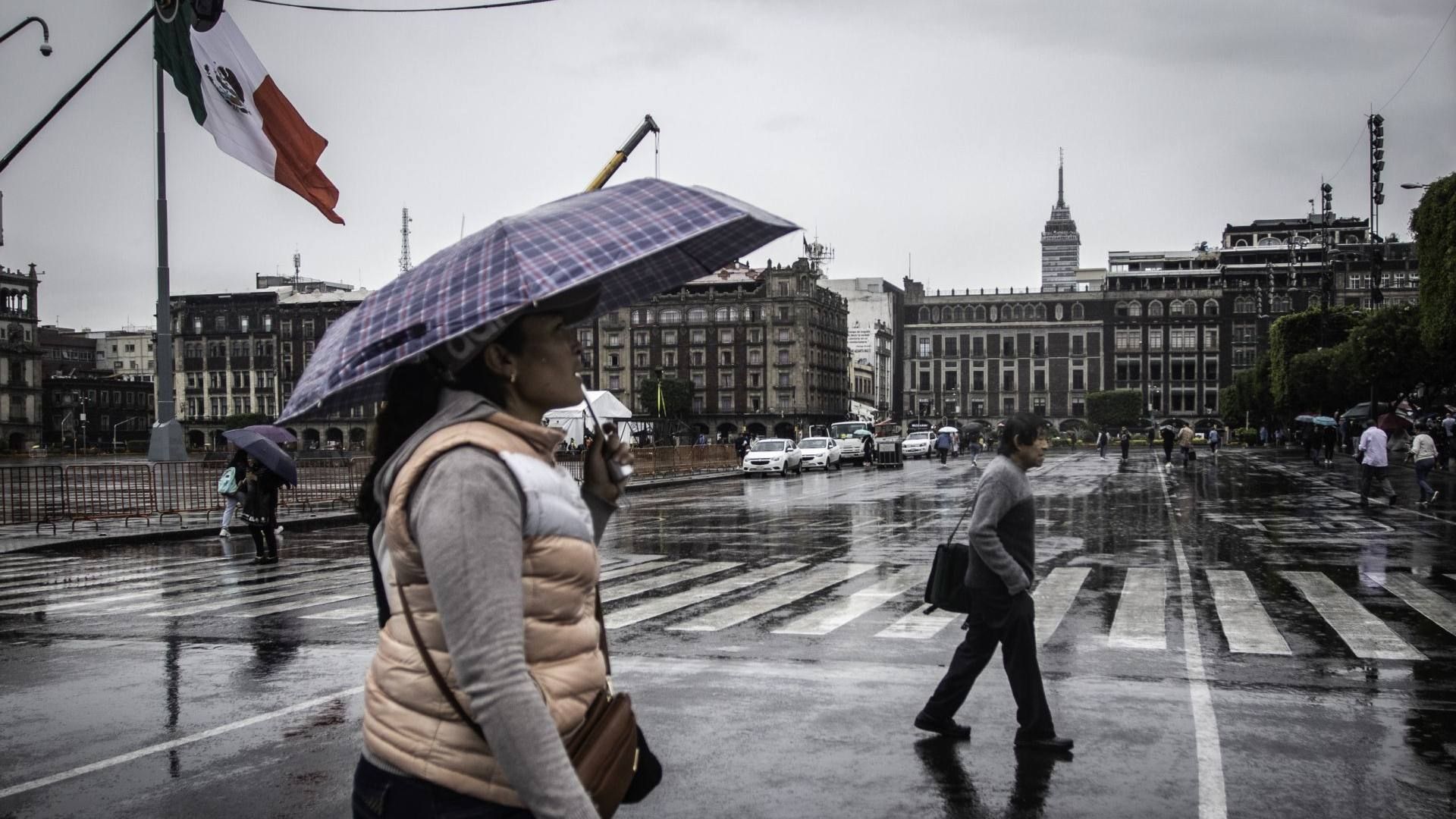 Se pronostican lluvias en la Ciudad de México para las próximas horas