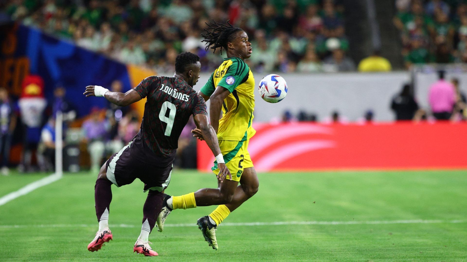 La selección mexicana de futbol debutó en la Copa América 2024 en el partido contra Jamaica disputado en Houston, Texas 