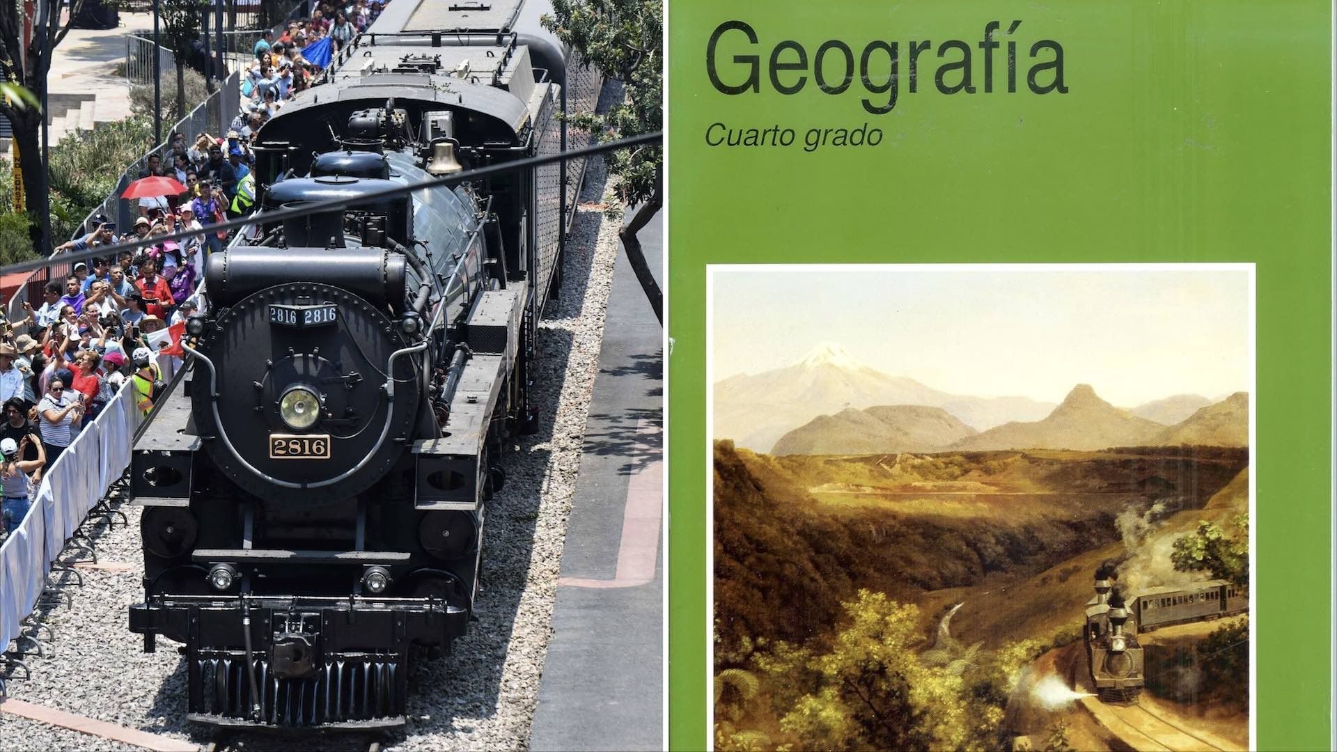 ¿La Emperatriz aparece en el libro de Geografía de la SEP?