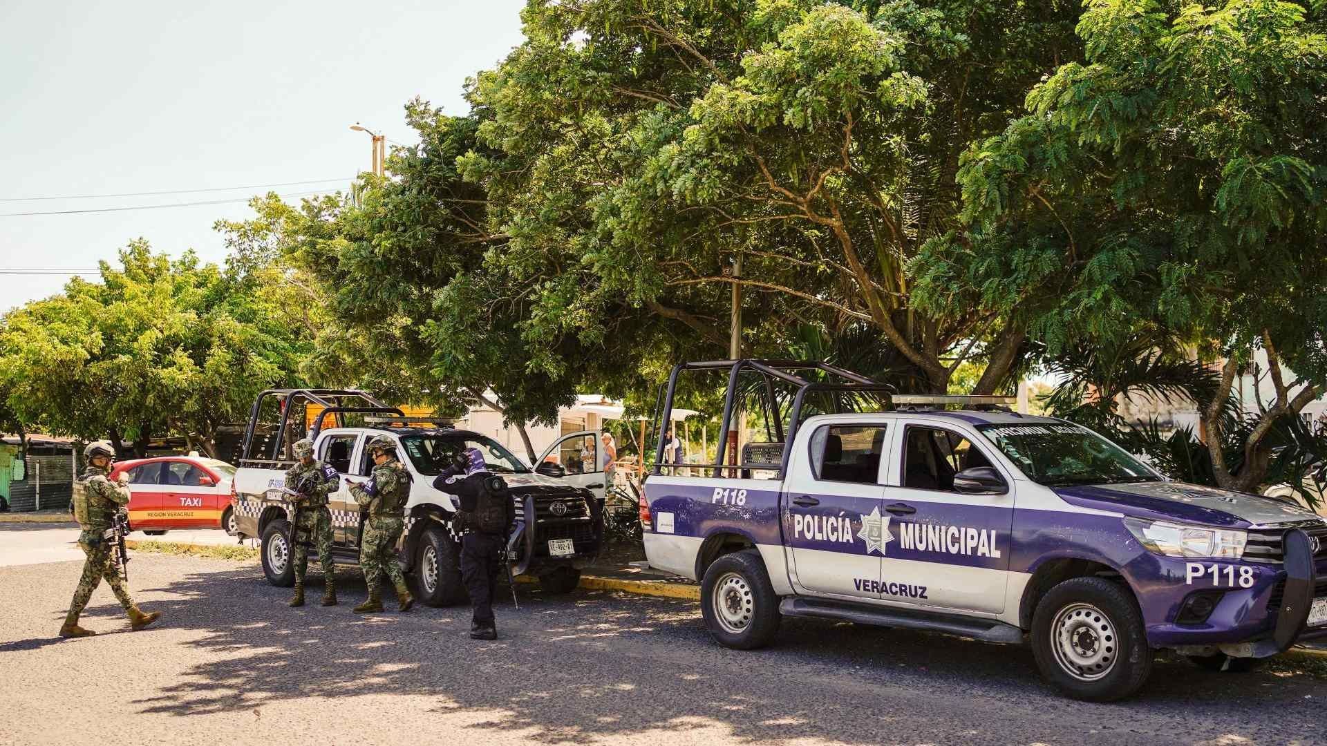 Operativo de seguridad en Veracruz