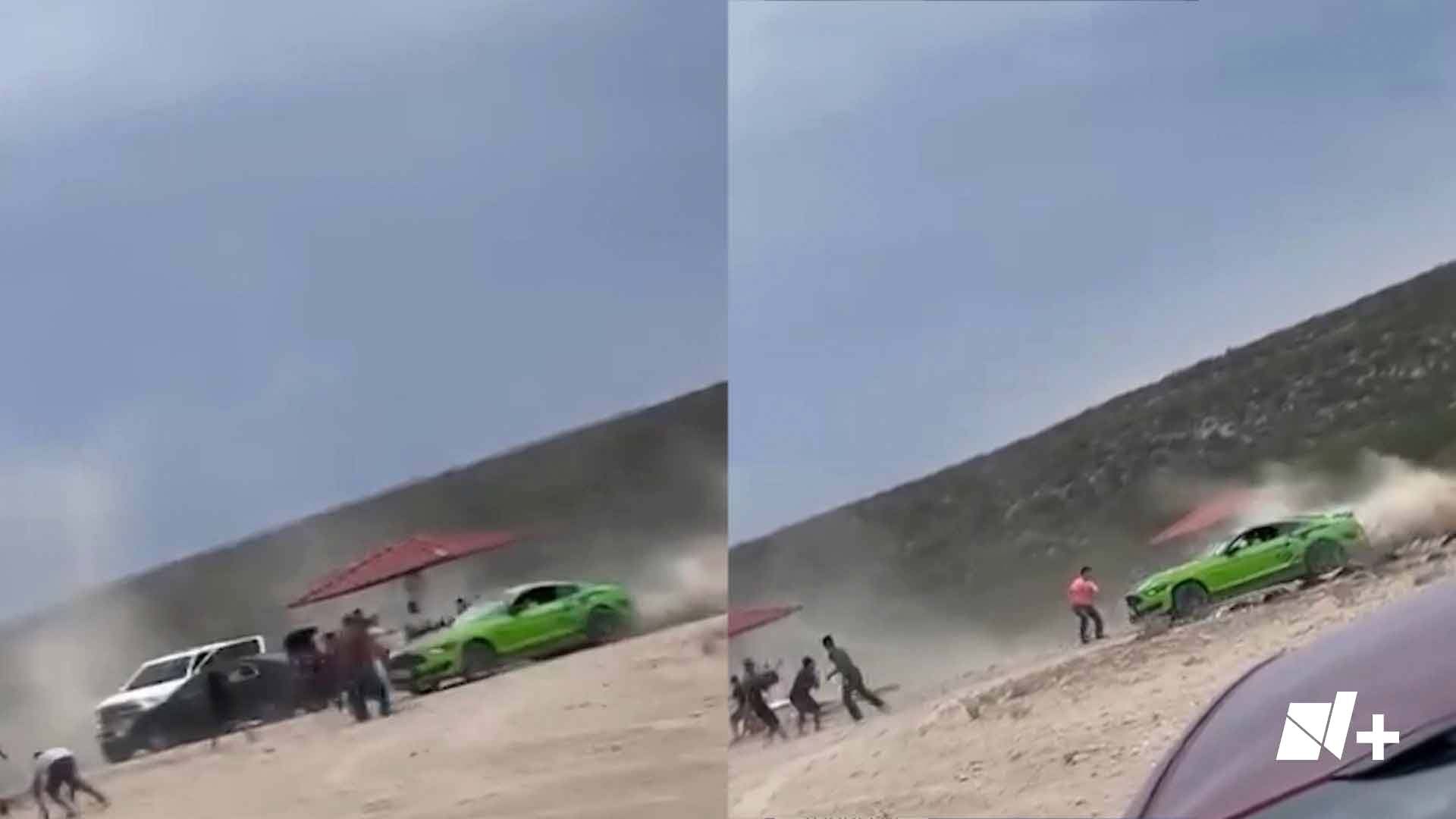 Video: Vehículo Atropella a Multitud Durante Riña en la Frontera de Coahuila