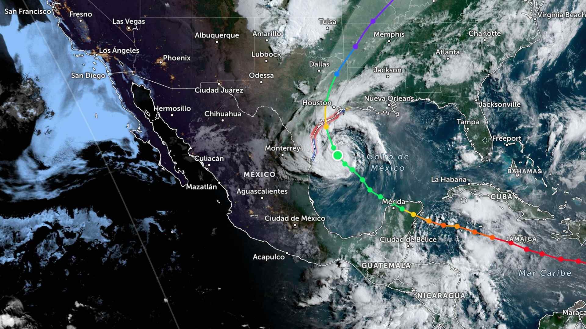 Beryl Se Convertirá en Huracán Antes de Impactar Texas Hoy; Tamaulipas, en Alerta