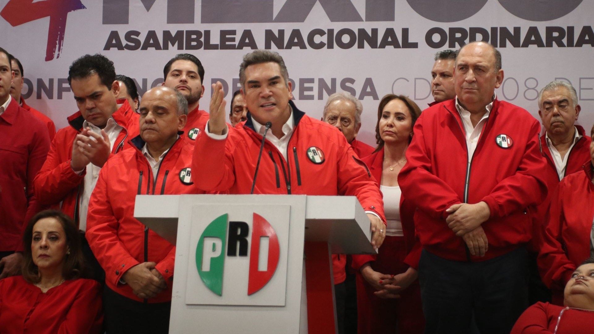 Alejandro Moreno, líder nacional del PRI