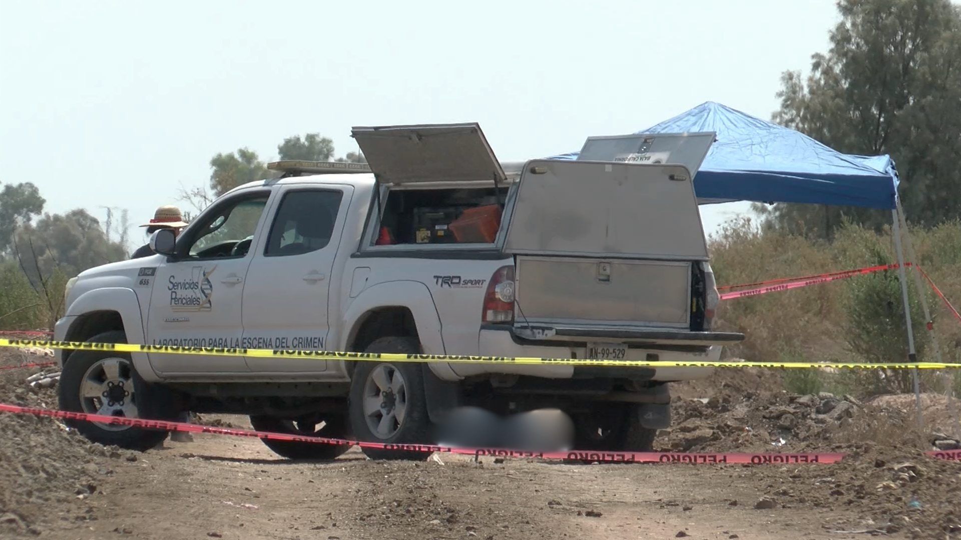 Localizan a Mujer Asesinada Junto a Dren Sobre Carretera a San Felipe