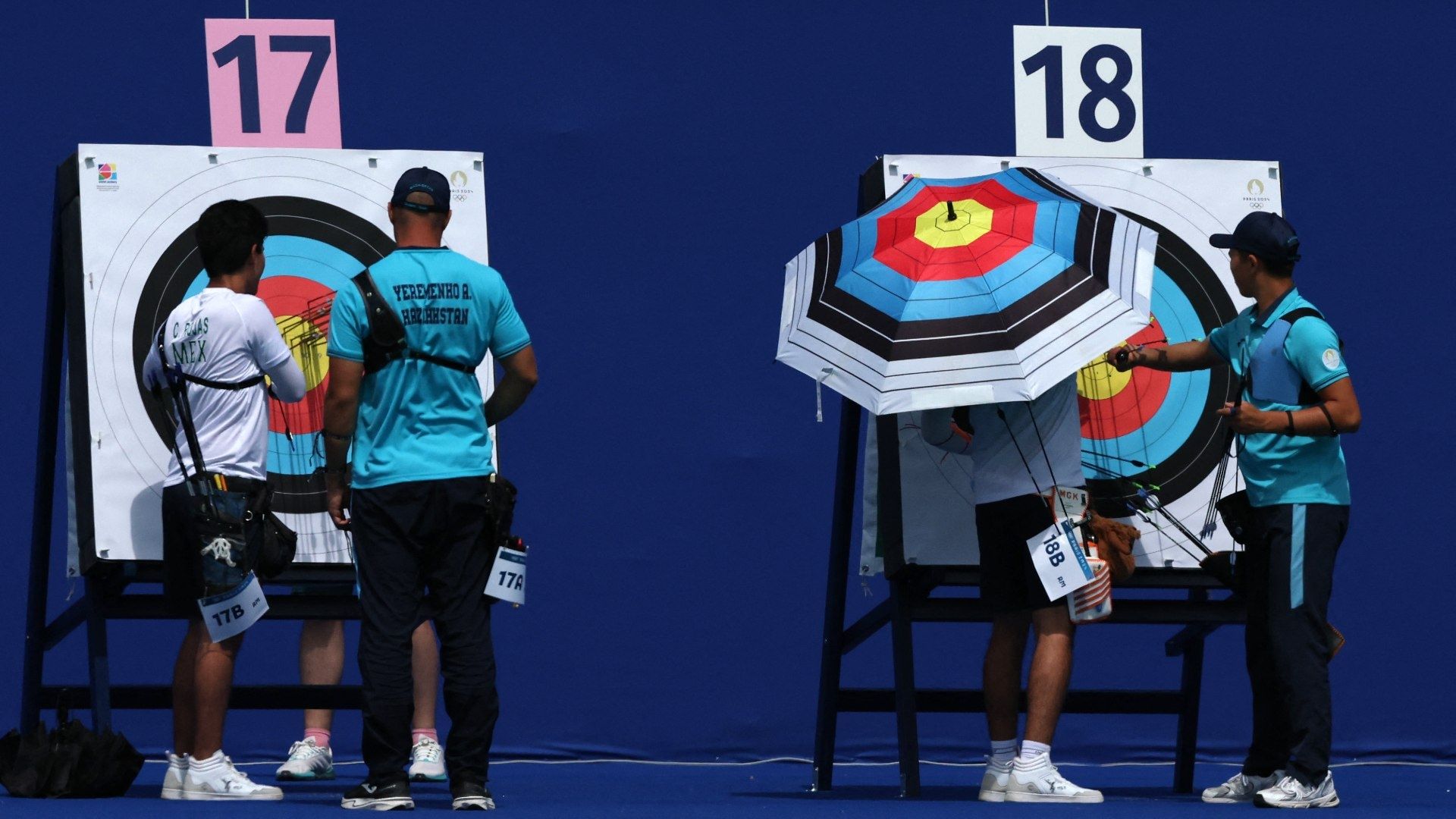 Participación del equipo varonil mexicano de tiro con arco en París 2024