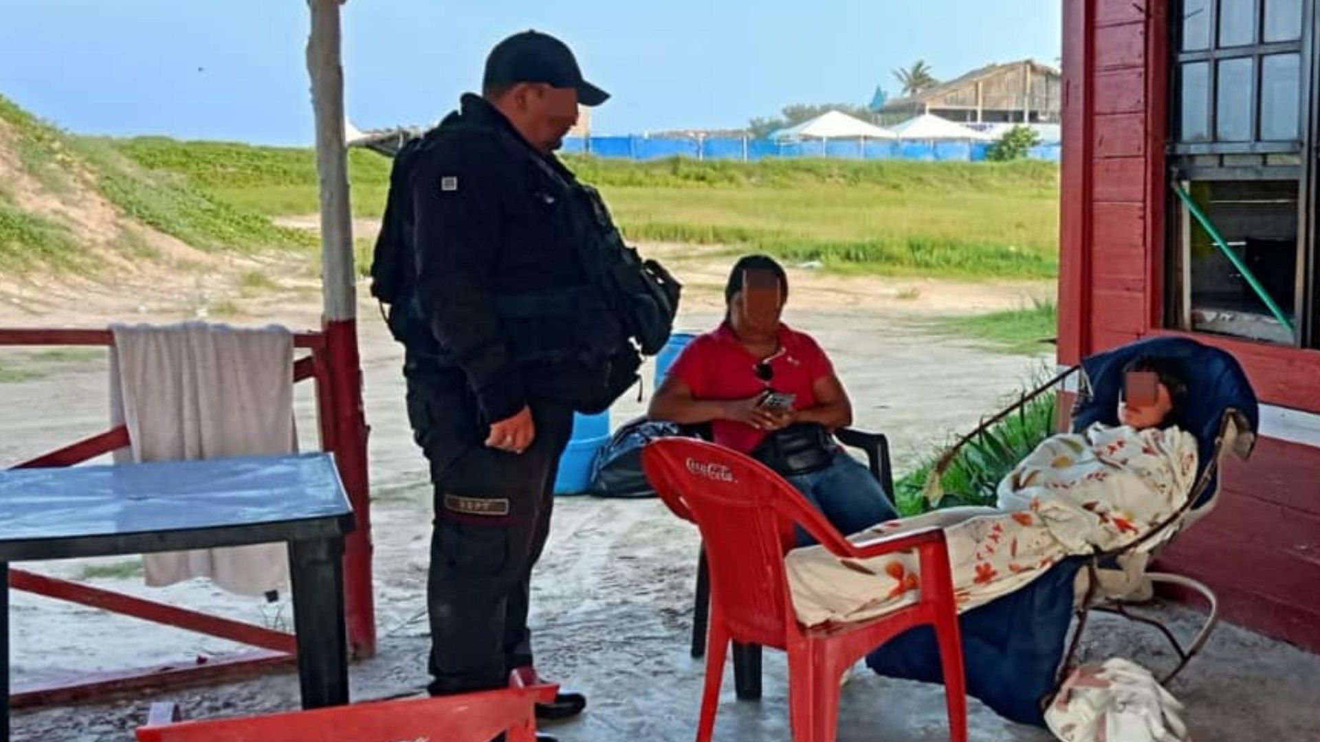 Mujer Reportada como Desaparecida es Hallada Disfrutando de la Playa en Tamaulipas