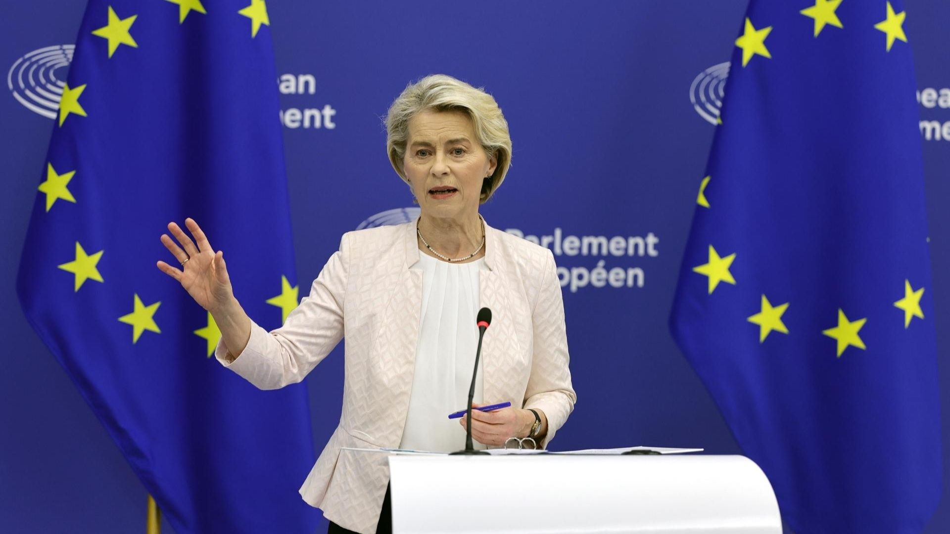 Ursula von der Leyen, la presidenta de la Comisión Europea